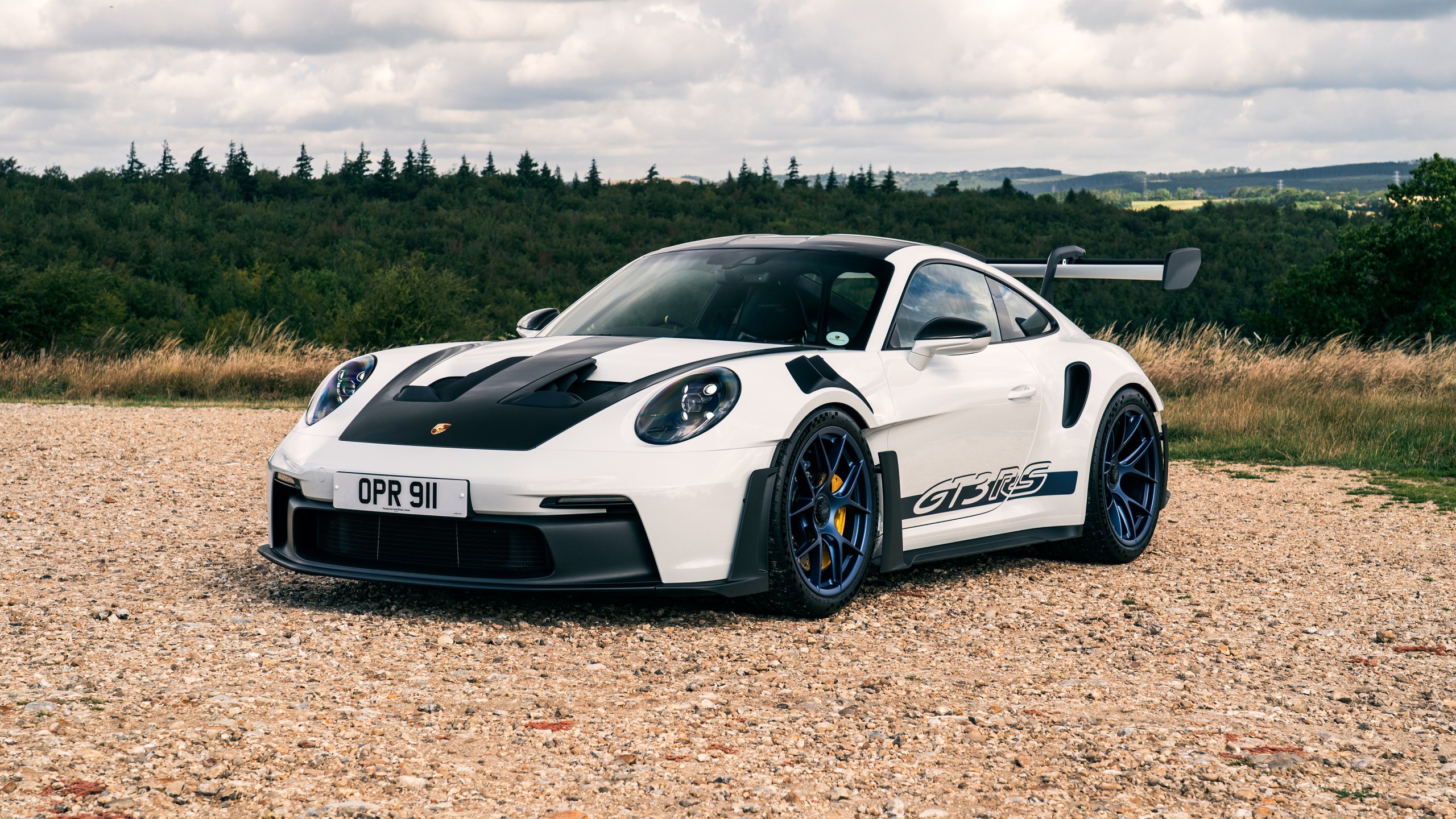 Porsche 911 GT3 RS Weissach Package 2023 4K Wallpaper HD Car 