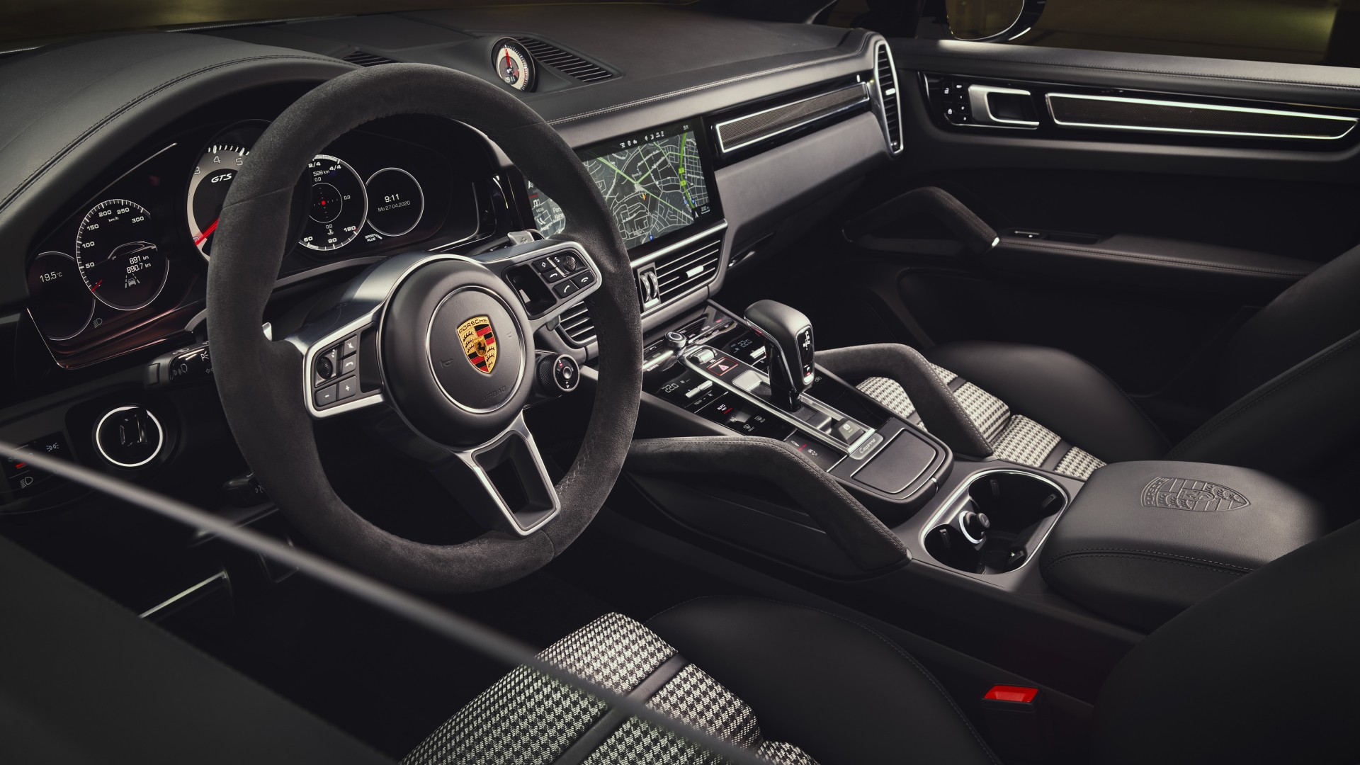 Porsche Cayenne GTS Coupe 2020 5K Interior Wallpaper | HD Car