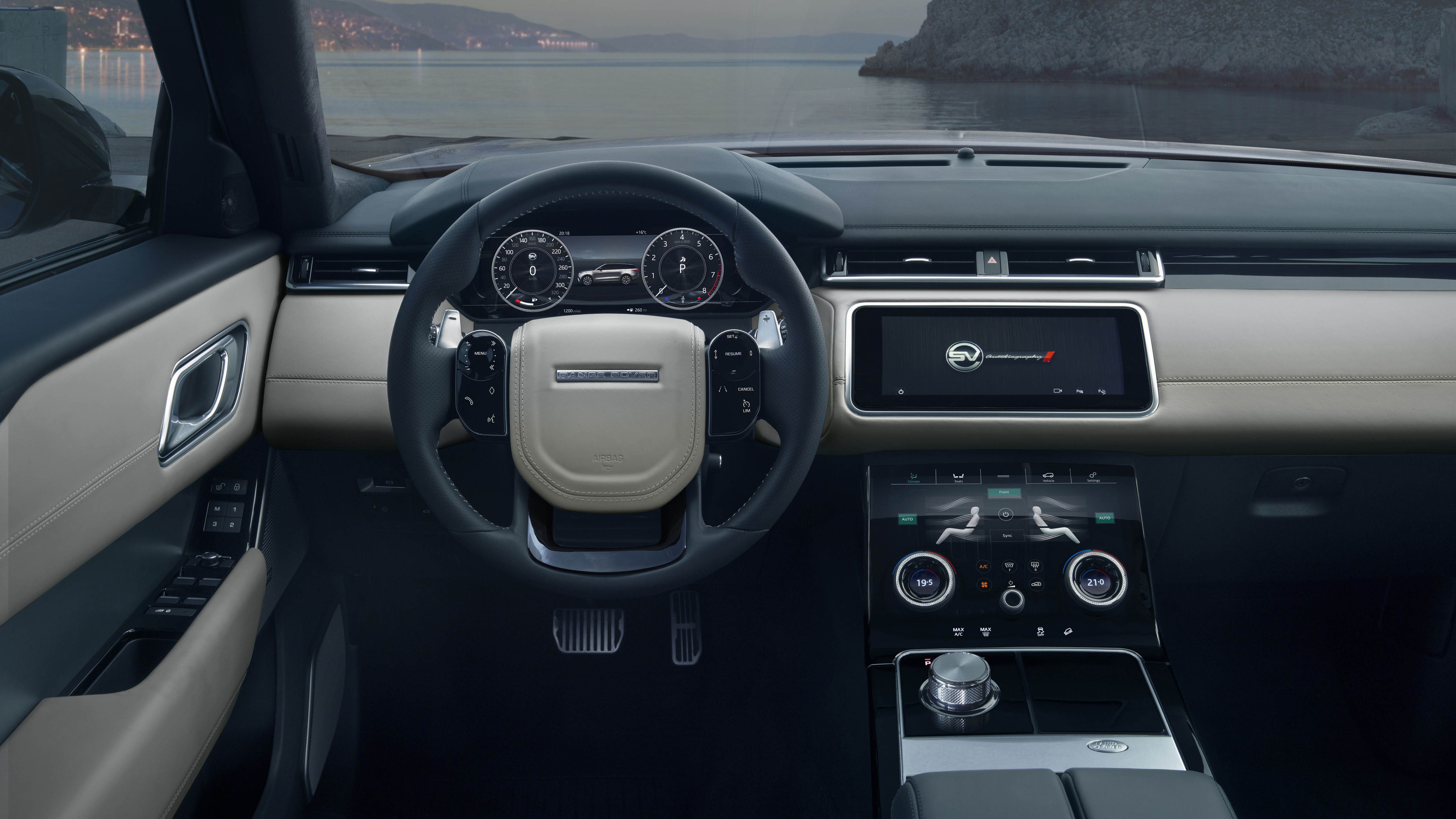 Range Rover Velar SVAutobiography Dynamic Edition 2019 Interior 4K 8K 