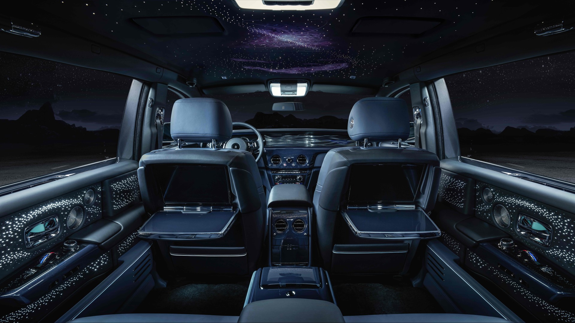 Rolls-Royce Phantom EWB Tempus Collection 2021 Interior 4K 8K Wallpaper