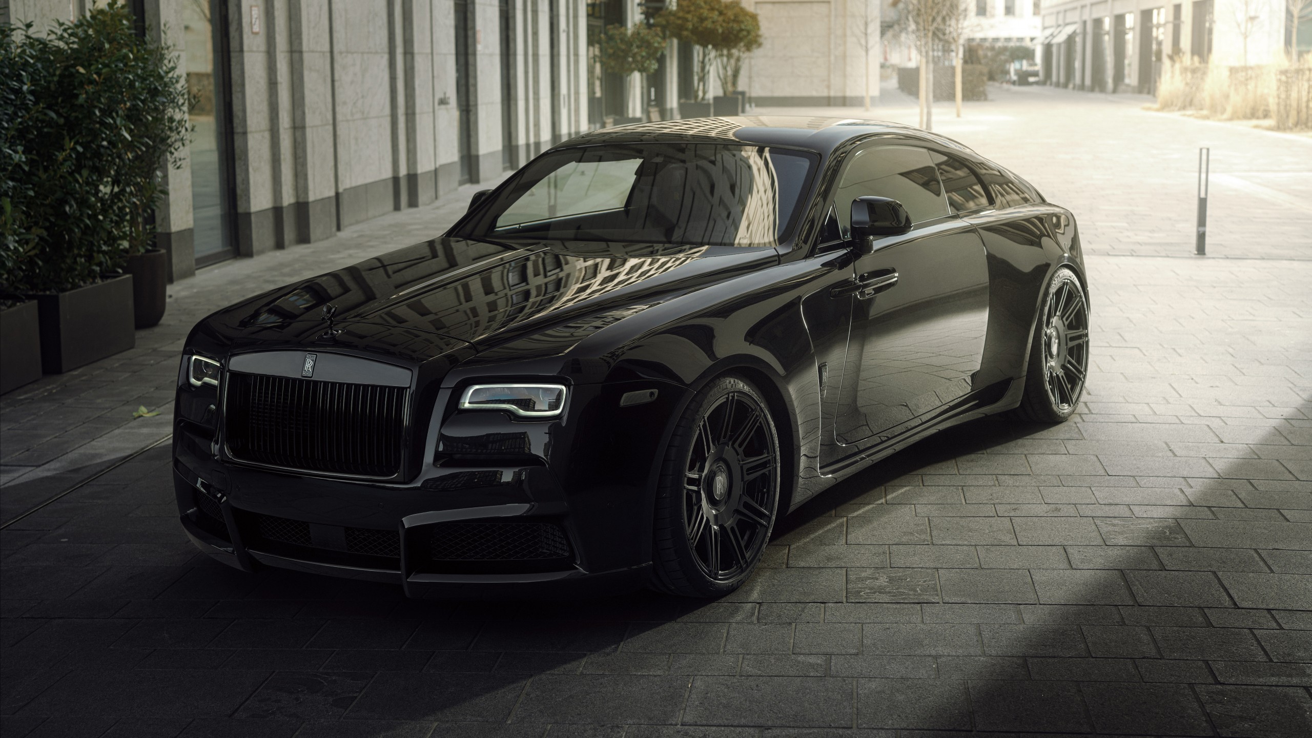 Spofec Rolls-Royce Wraith Black Badge Overdose 2021 4K 8K Wallpaper