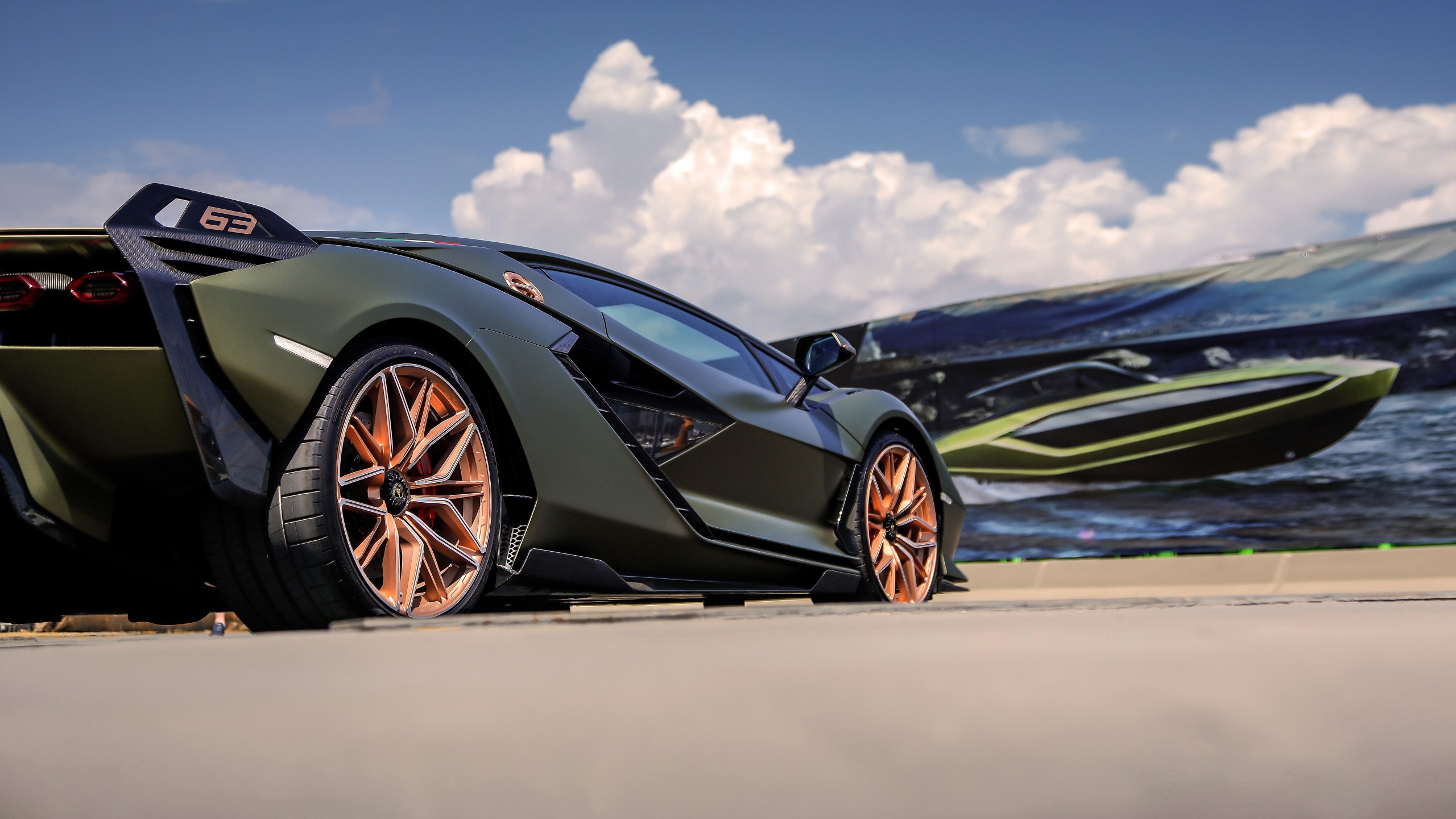 The lamborghini 63