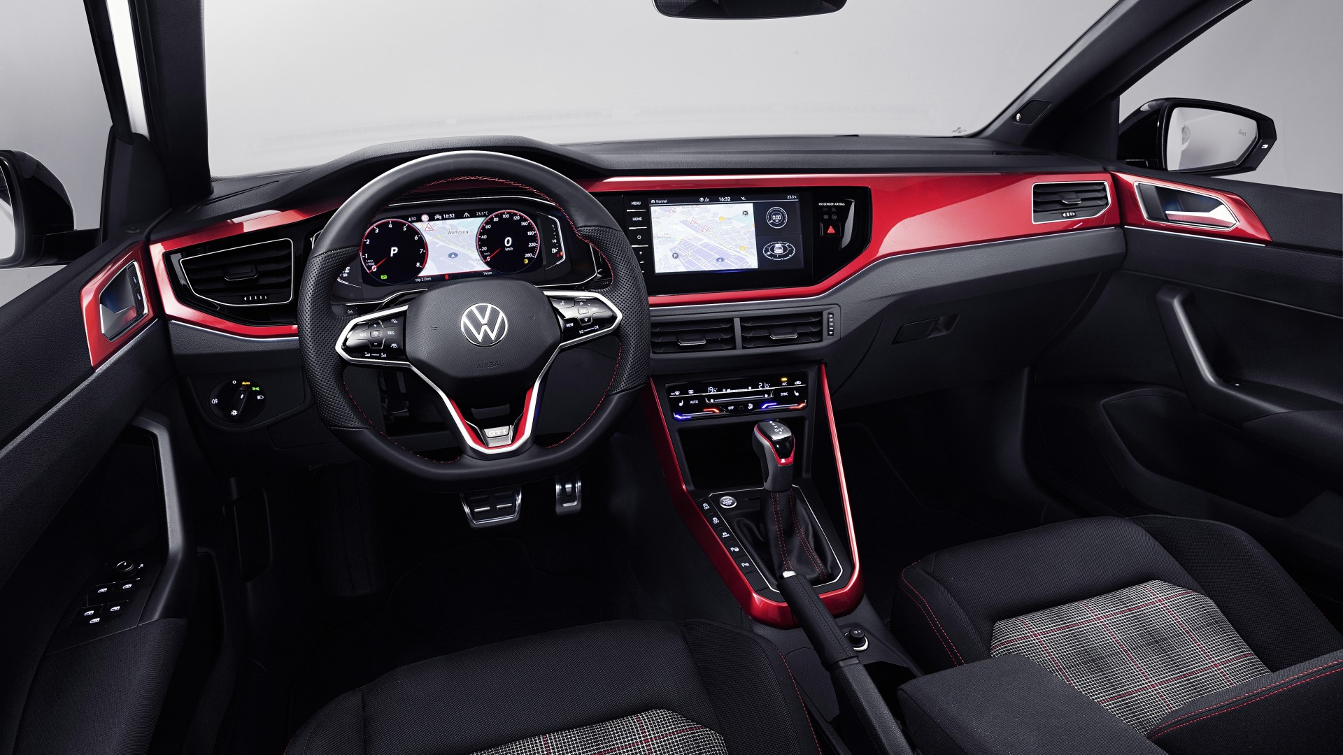 Volkswagen Polo GTI 2021 5K Interior Wallpaper | HD Car Wallpapers | ID