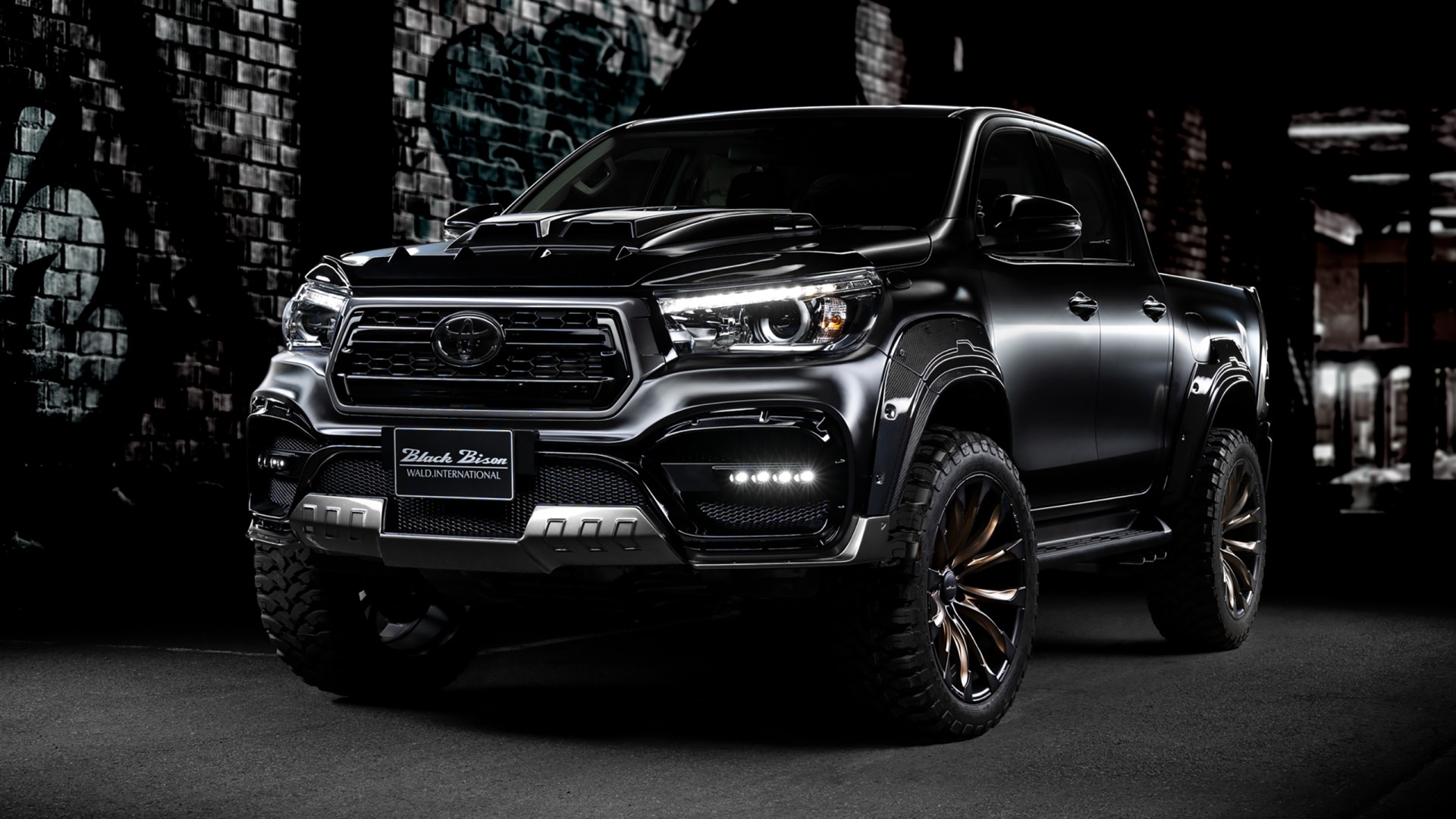 WALD Toyota Hilux Sports Line Black Bison Edition 2019 Wallpaper | HD Car Wallpapers