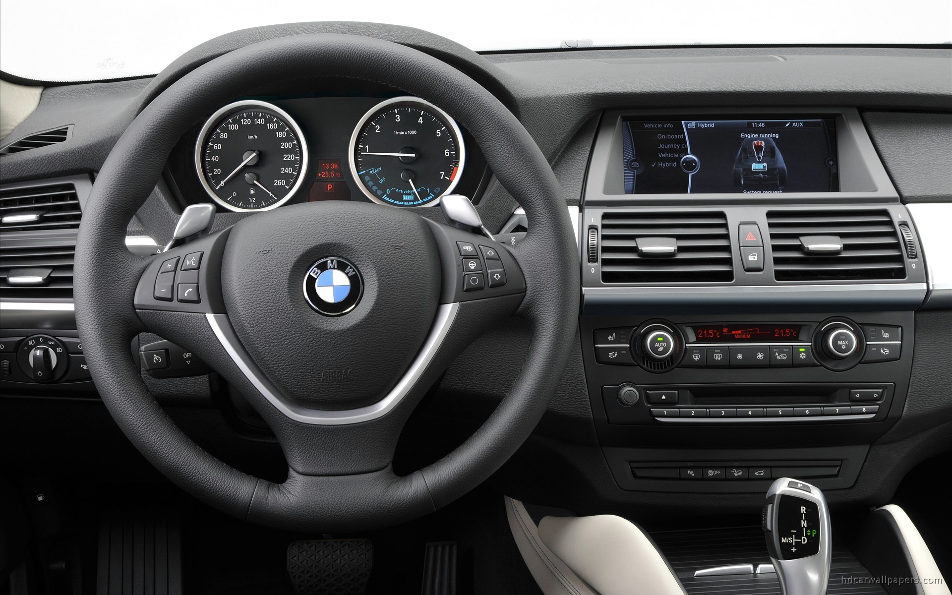 2010 BMW X6 ActiveHybrid Interior