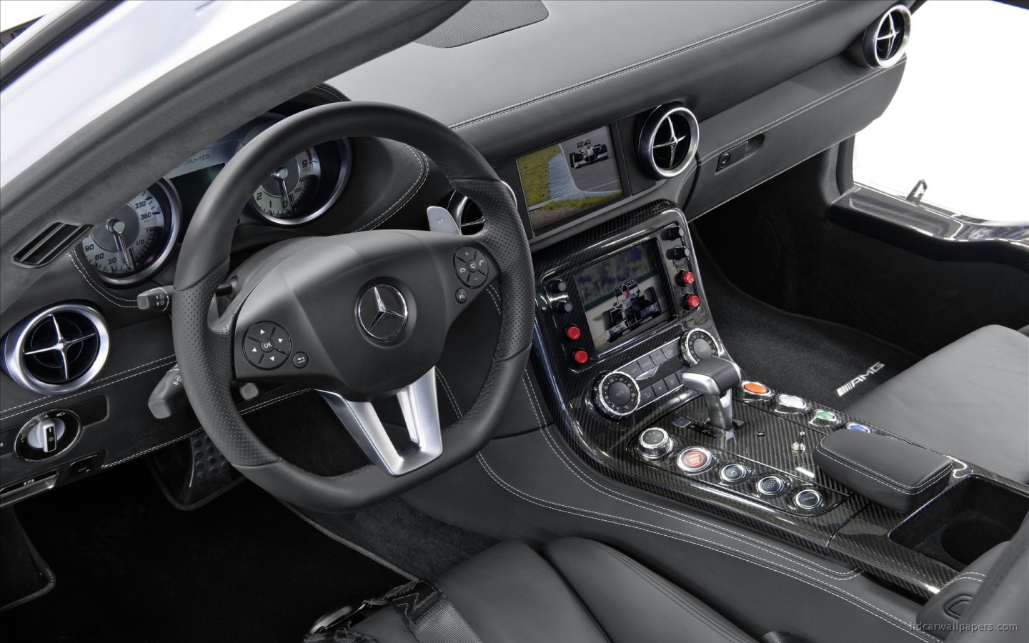 2010 Mercedes Benz SLS AMG F1 Safety Car Interior