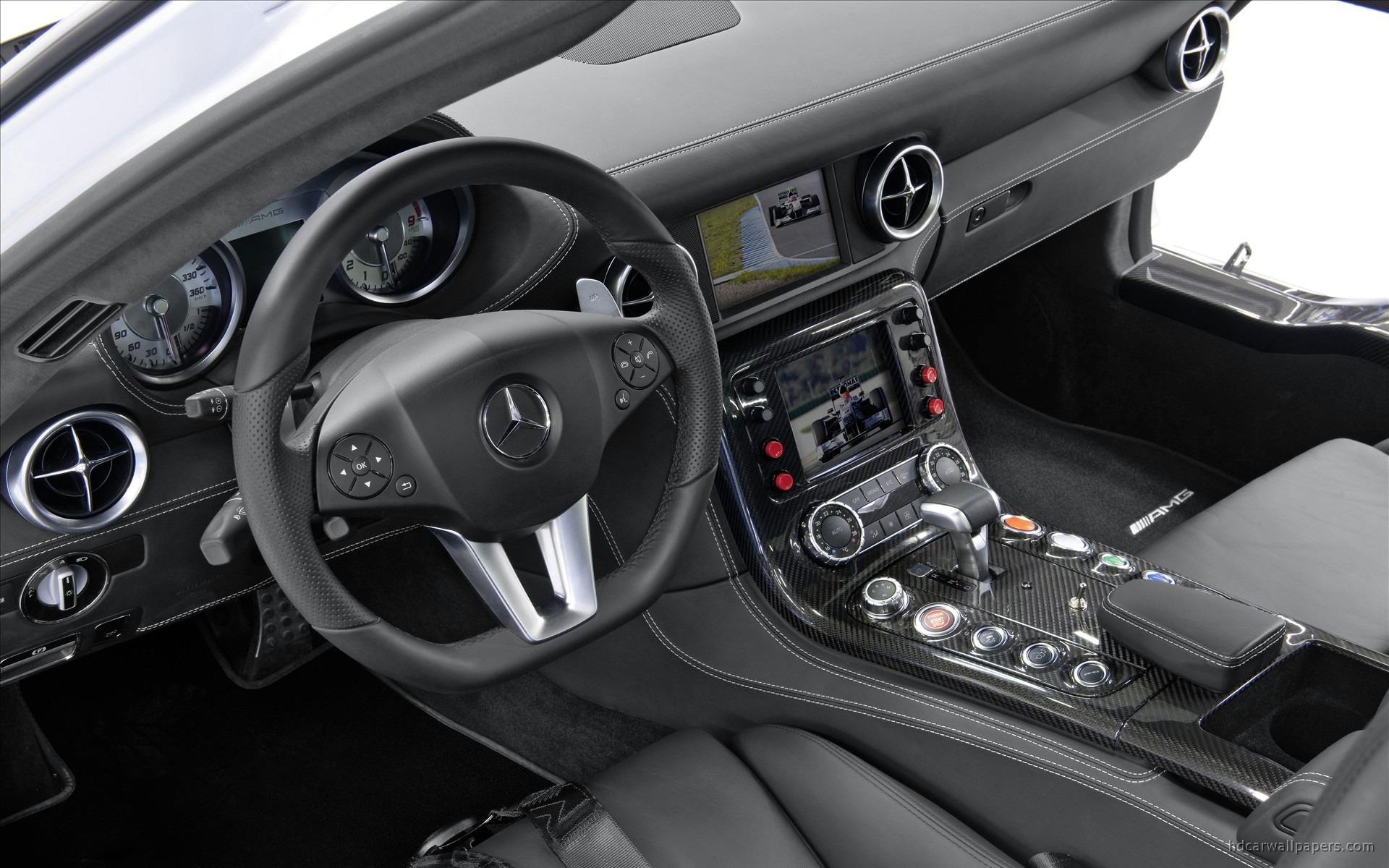 2010 Mercedes Benz SLS AMG F1 Safety Car Interior