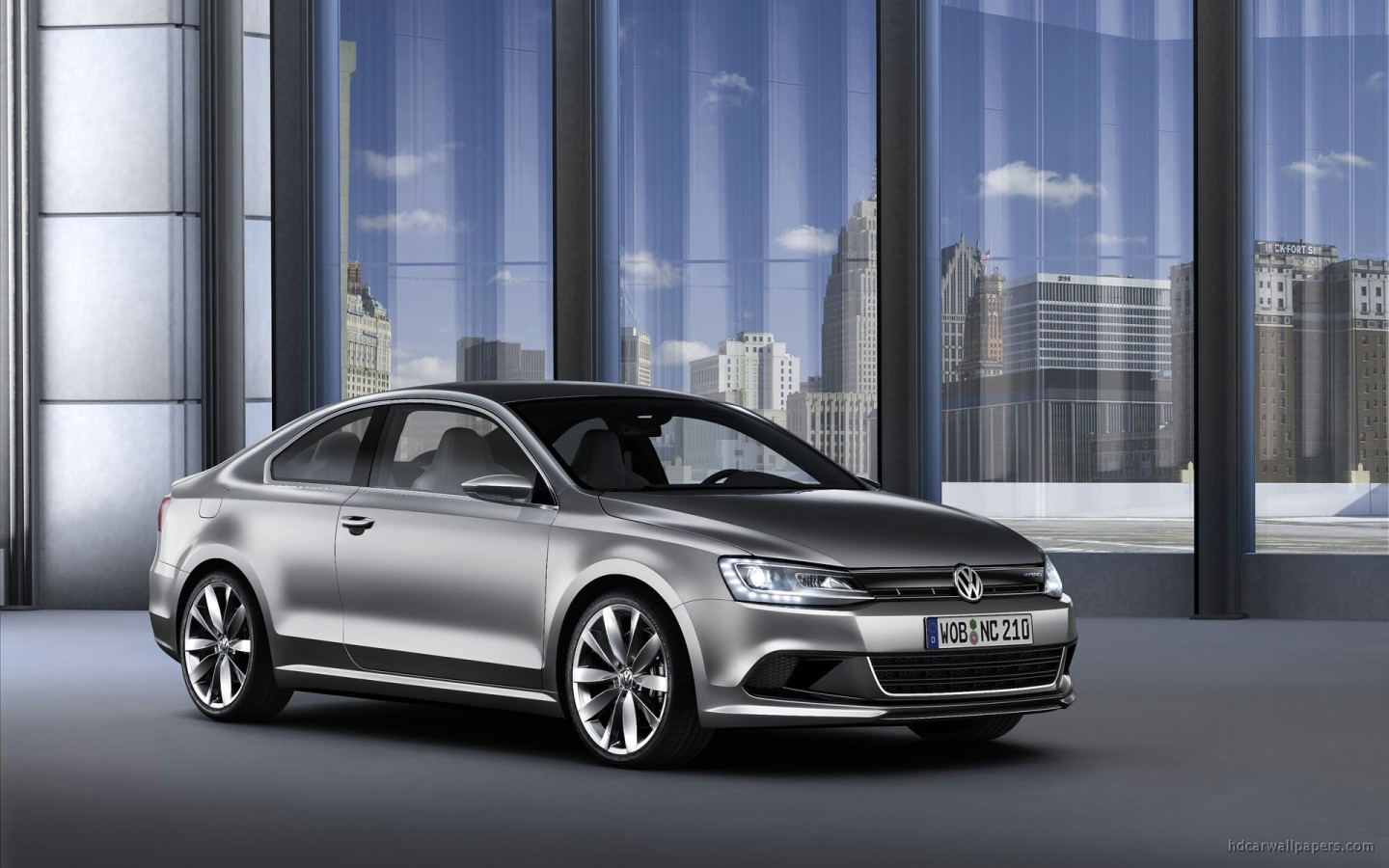 2010 Volkswagen Compact Coupe Hybrid Concept Car
