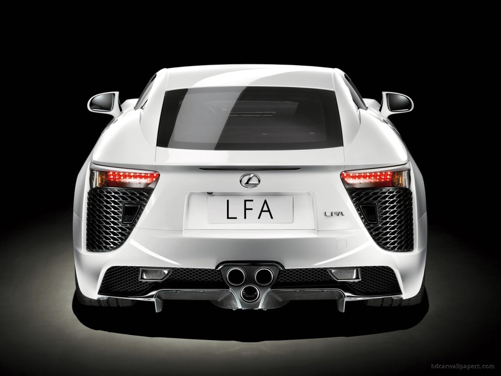 2011 Lexus LFA Rear