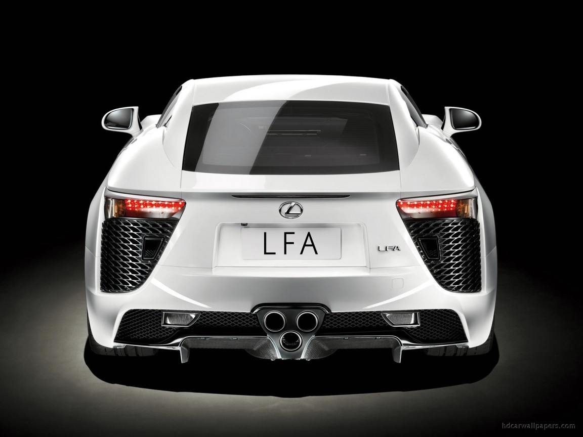 2011 Lexus LFA Rear