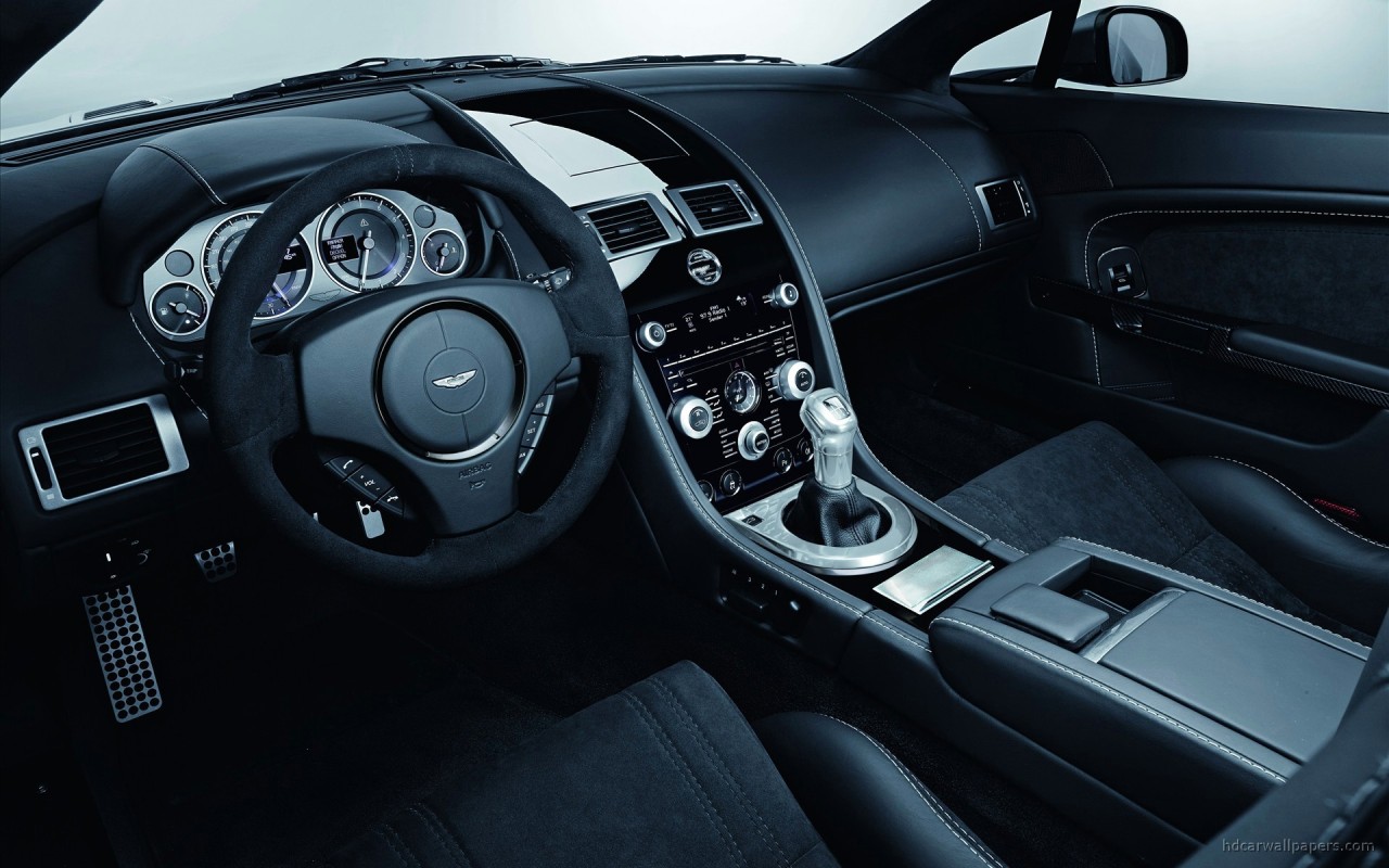 Aston Martin Carbon Black Special Editions Interior