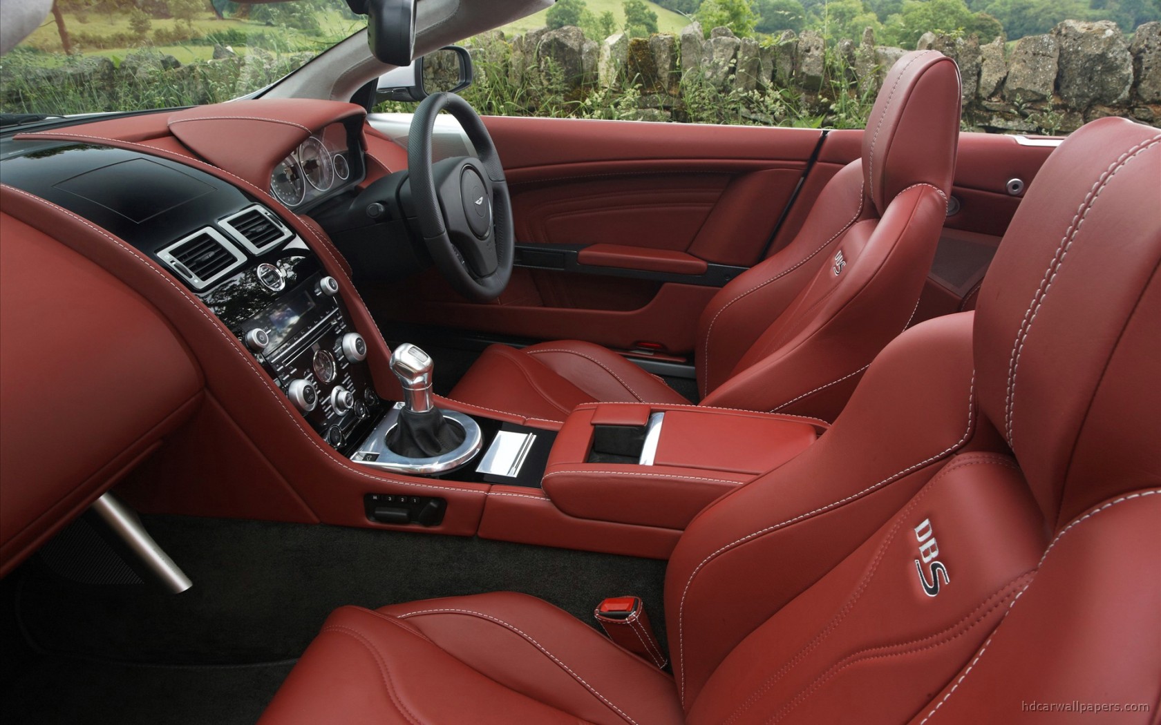 Aston Martin DBS Volante Interior