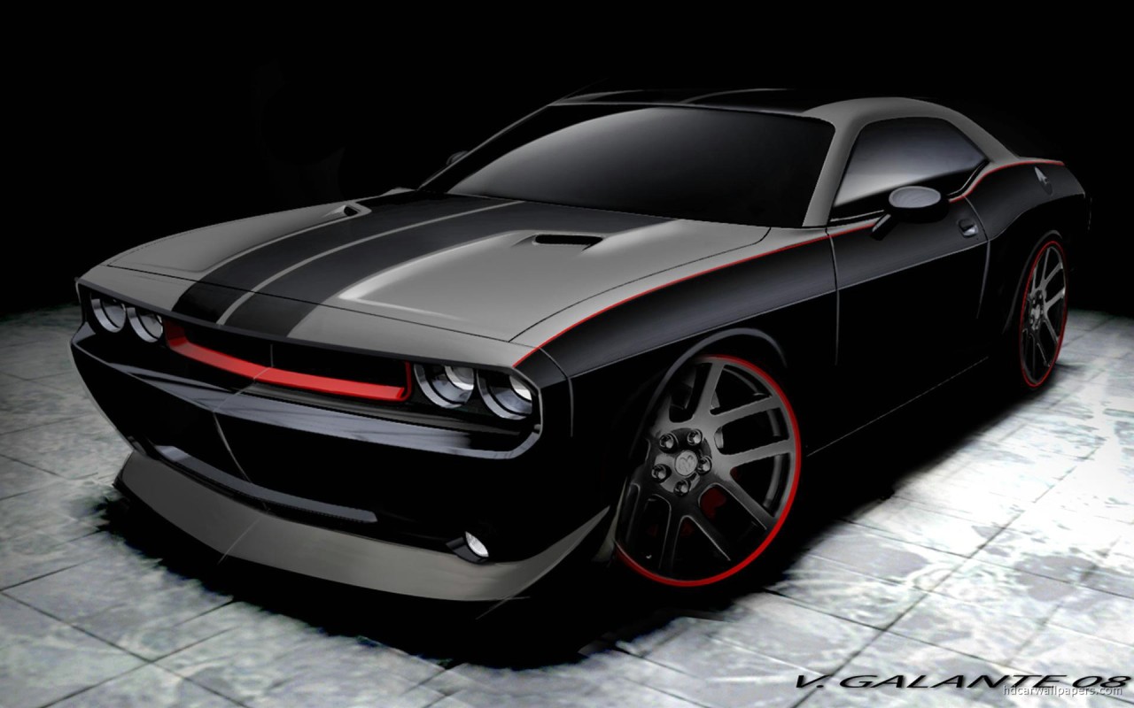 Dodge Challenger Back