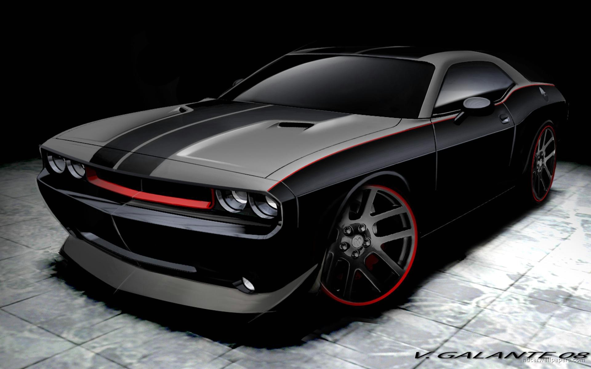 Dodge Challenger Back