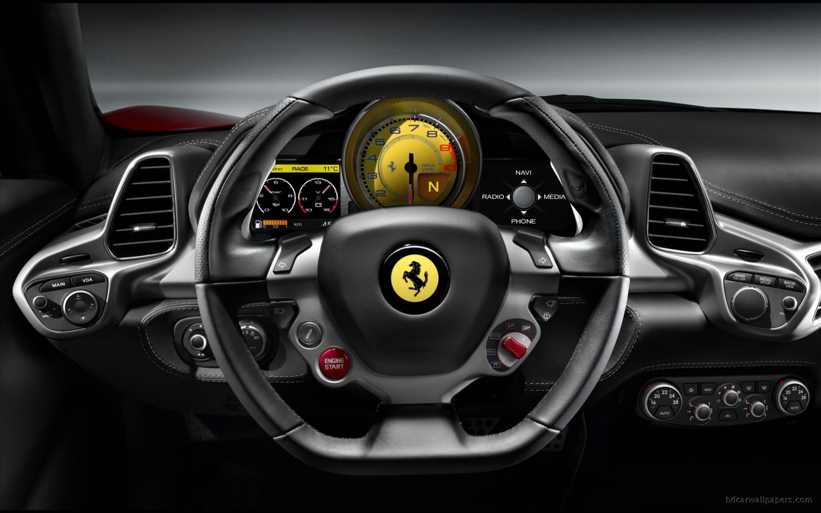 Ferrari 458 Italia Interior