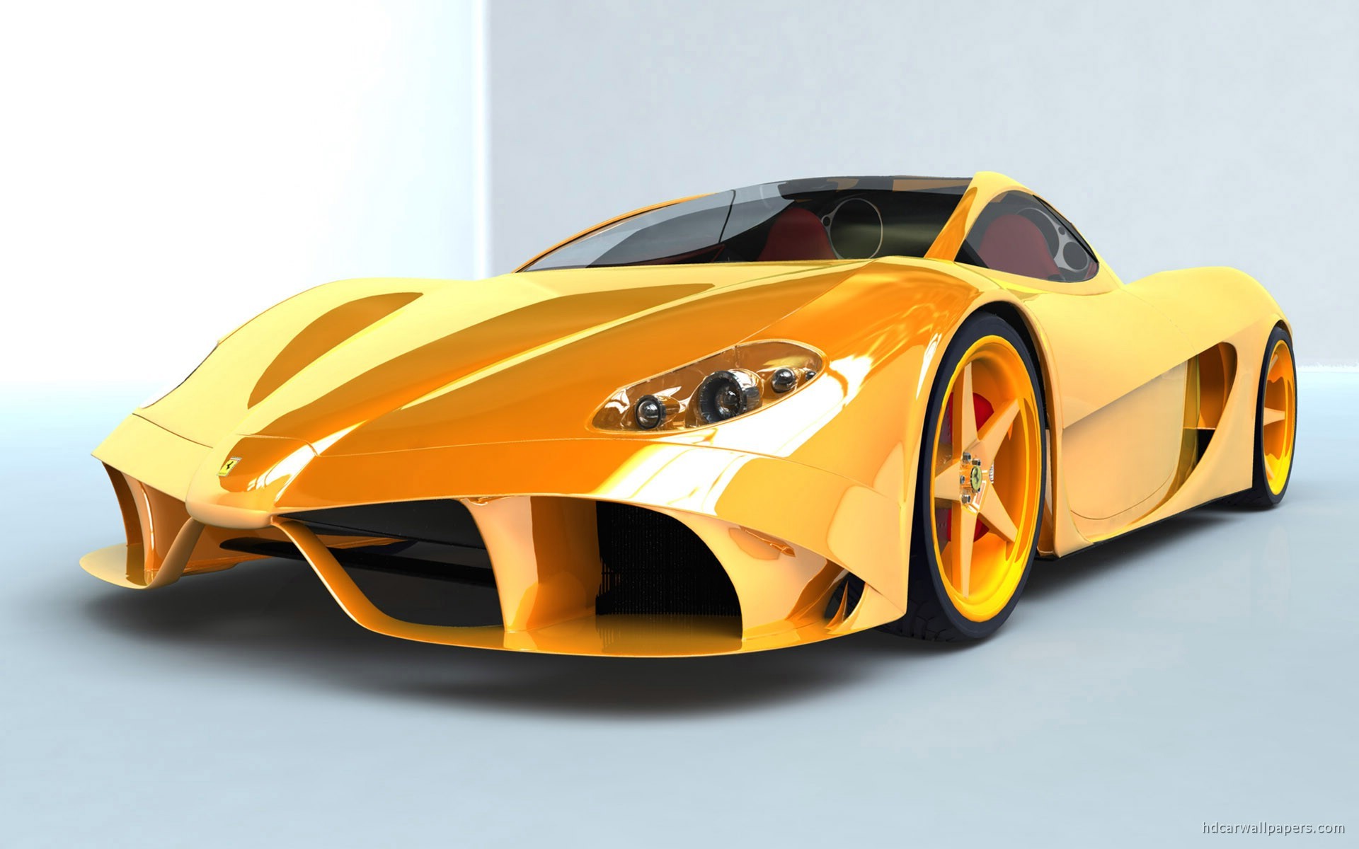 Ferrari Yellow Concept