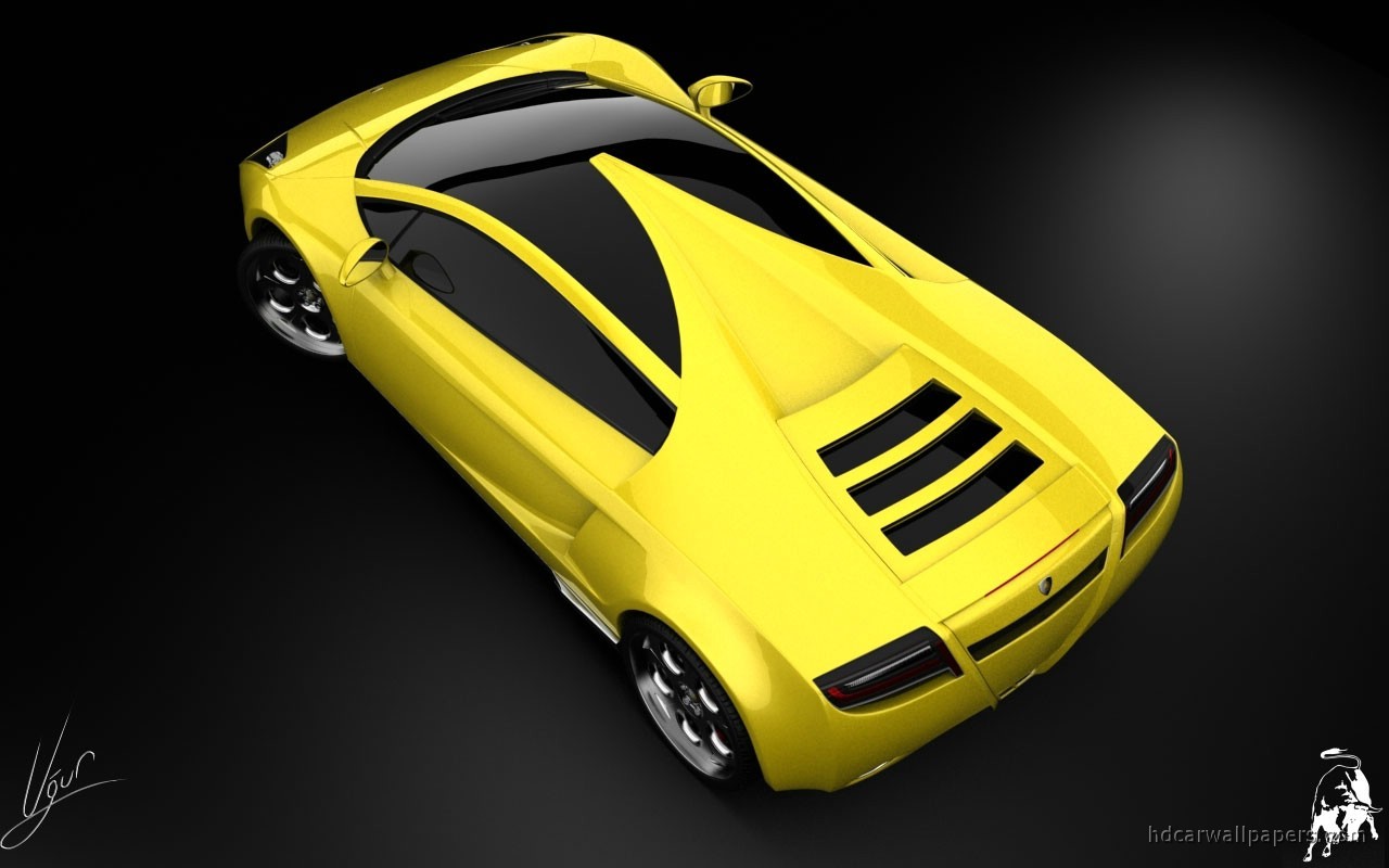 Lamborghini Yellow Concept