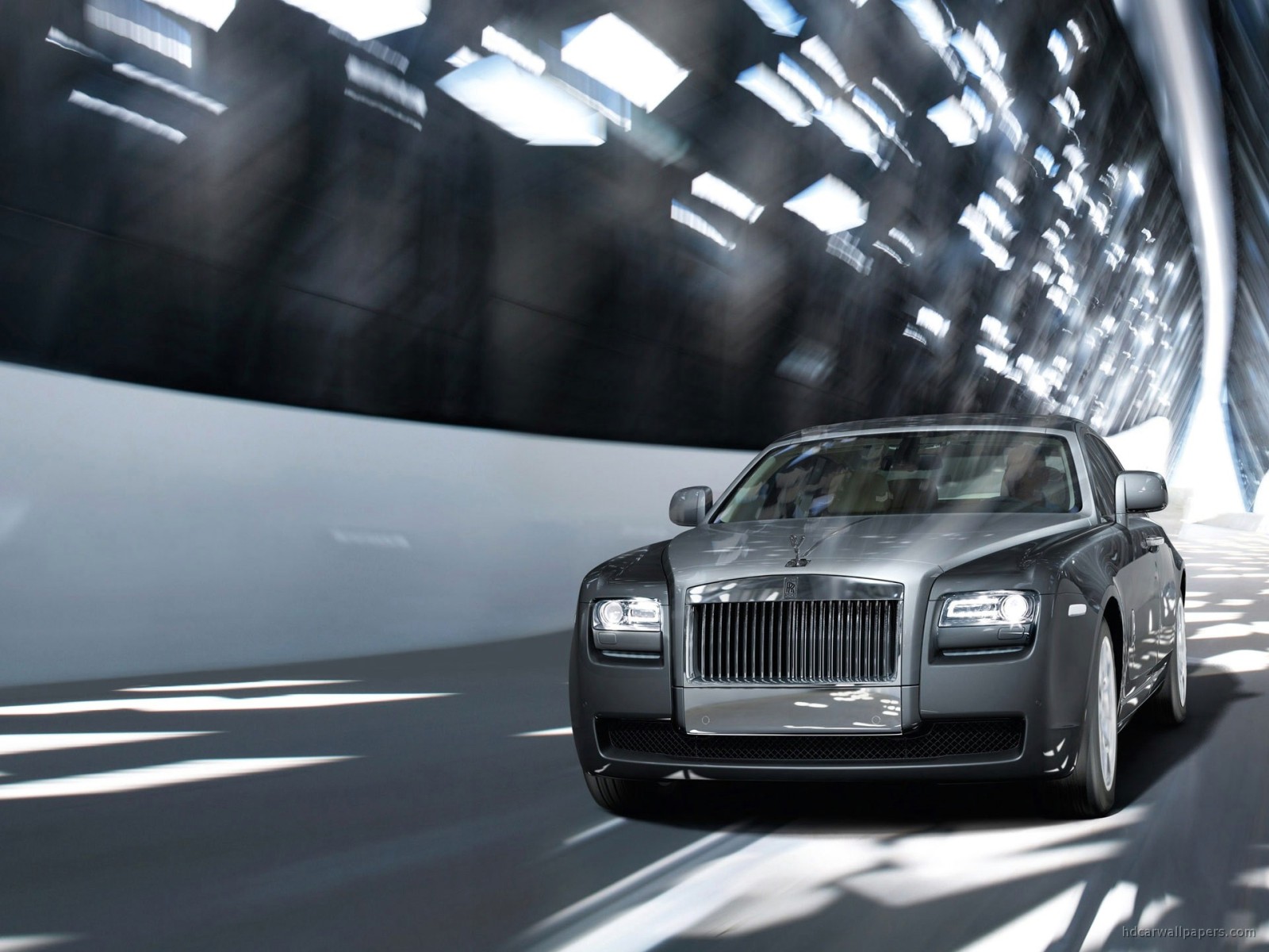 Rolls Royce Ghost on Road