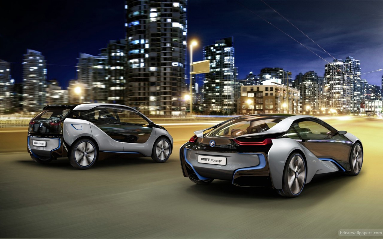 2012 BMW i8 & i3 Concept Cars 4