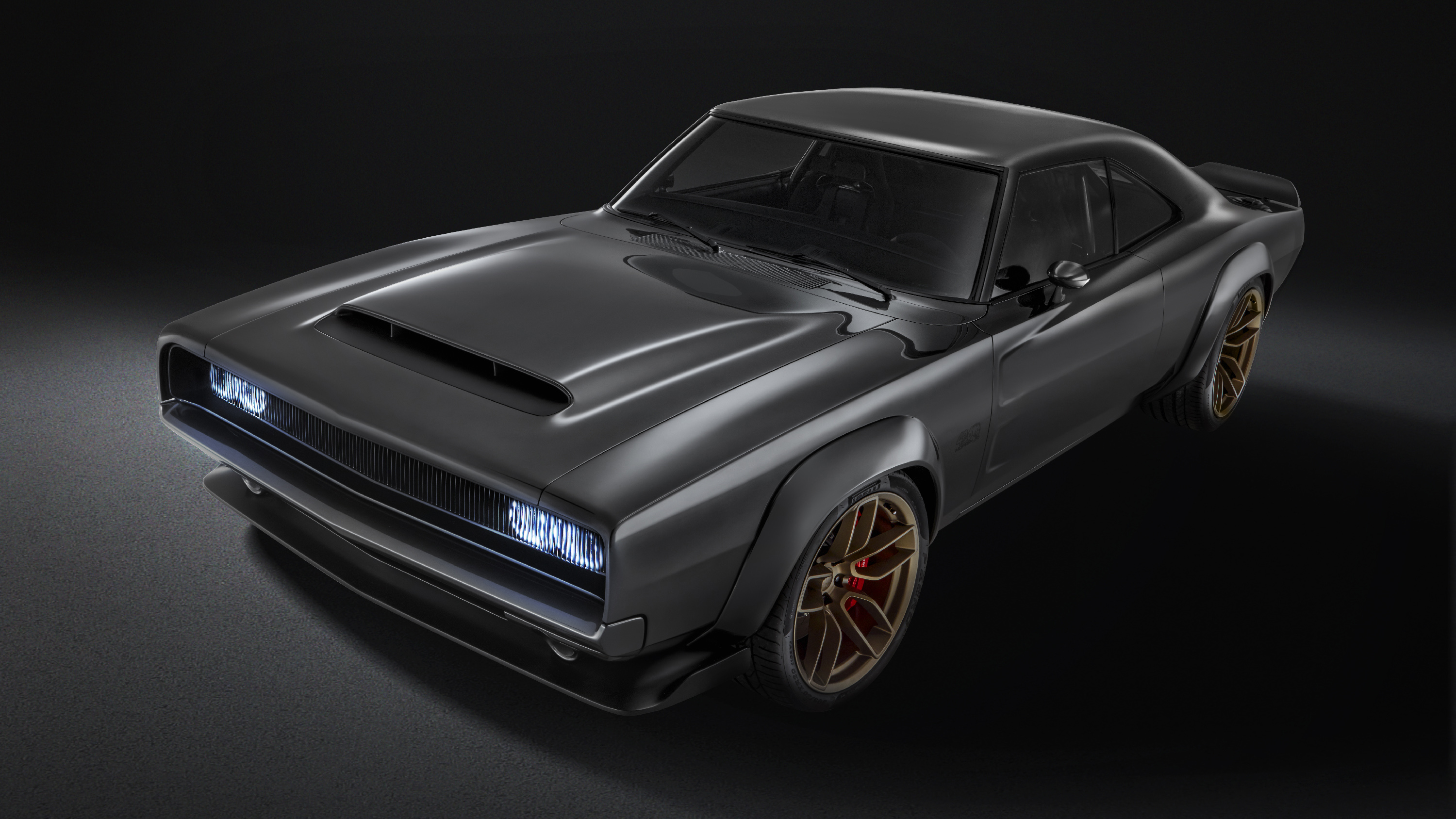 Download wallpapers Dodge Charger RTR, garage, low rider, 1968 cars, muscle  cars, retro cars, 1968 Dodge Charger RTR, american cars, Dodge for desktop  with resolution 1920x1200. High Quality HD pictures wallpapers