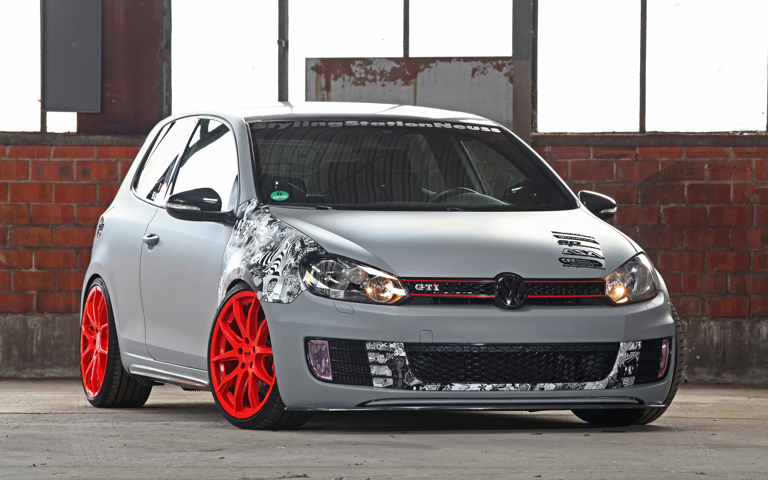 2012 Volkswagen Golf VI GTI Leitgolf By CFC Wallpaper HD