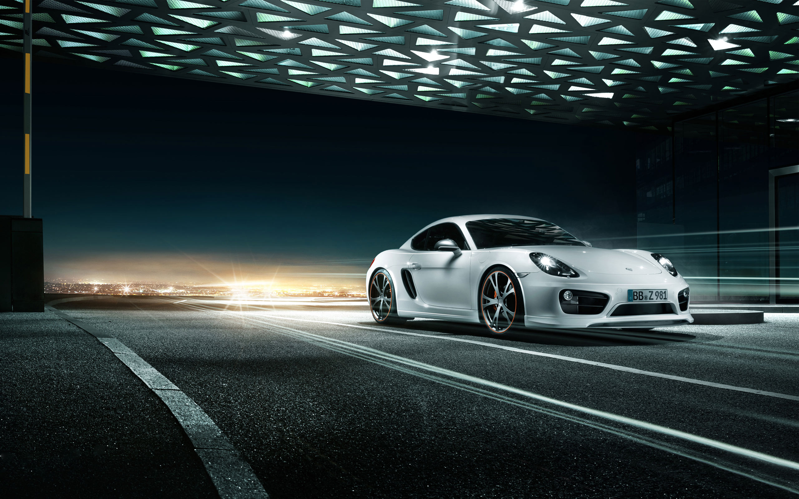 Porsche cayman обои