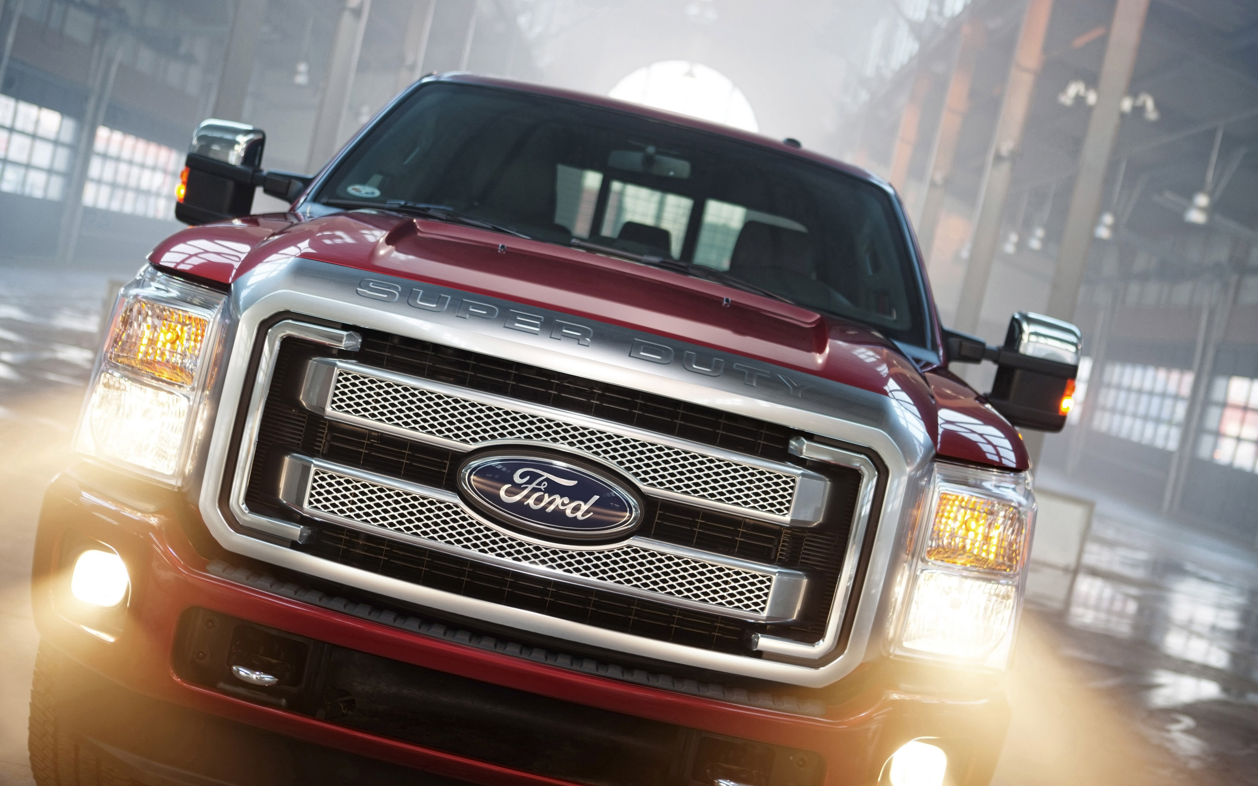 Gost colored flames for ford super duty