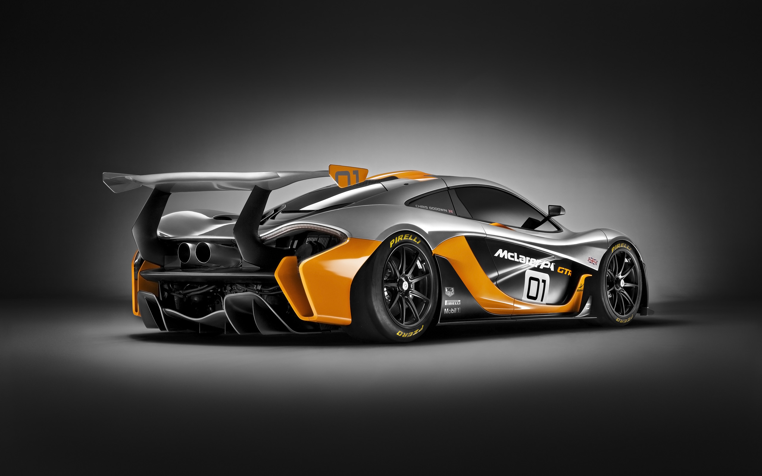 2014 McLaren P1 GTR Design Concept 2 Wallpaper HD Car