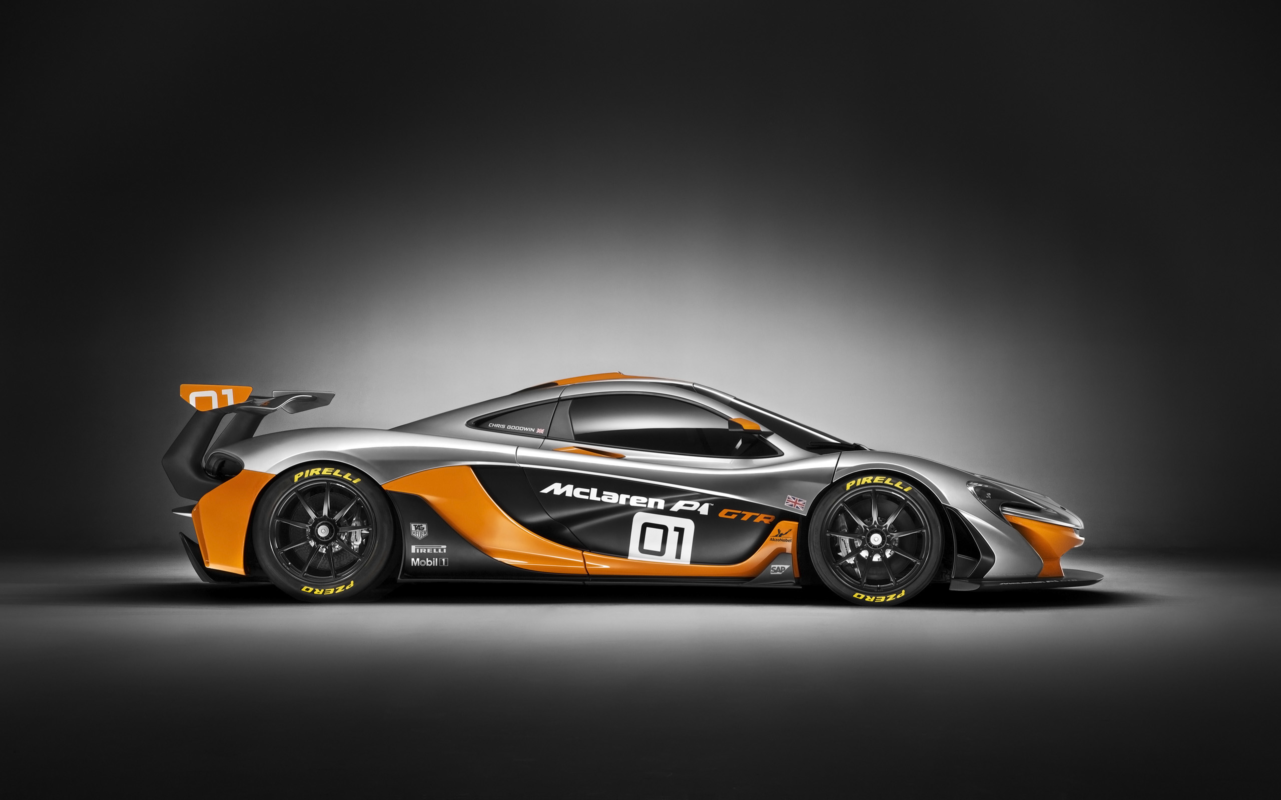 2014 McLaren P1 GTR Design Concept 5 Wallpaper HD Car