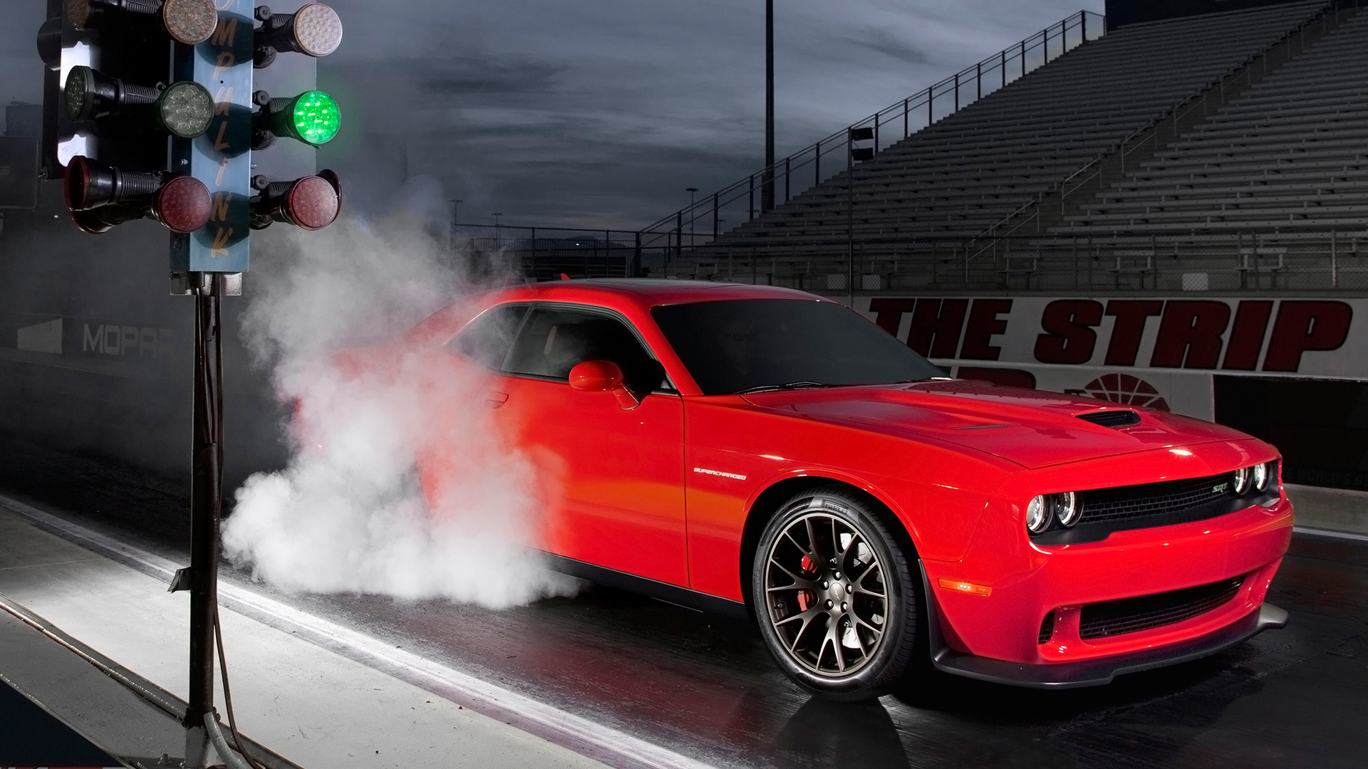 Demon burnout, car, carros, dodge, yellow, HD phone wallpaper | Peakpx