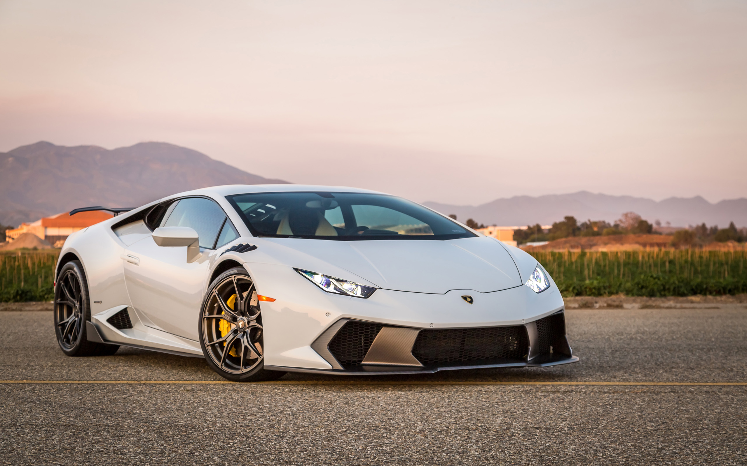 2016 Vorsteiner Lamborghini Huracan Novara White 2 Wallpaper Hd Car