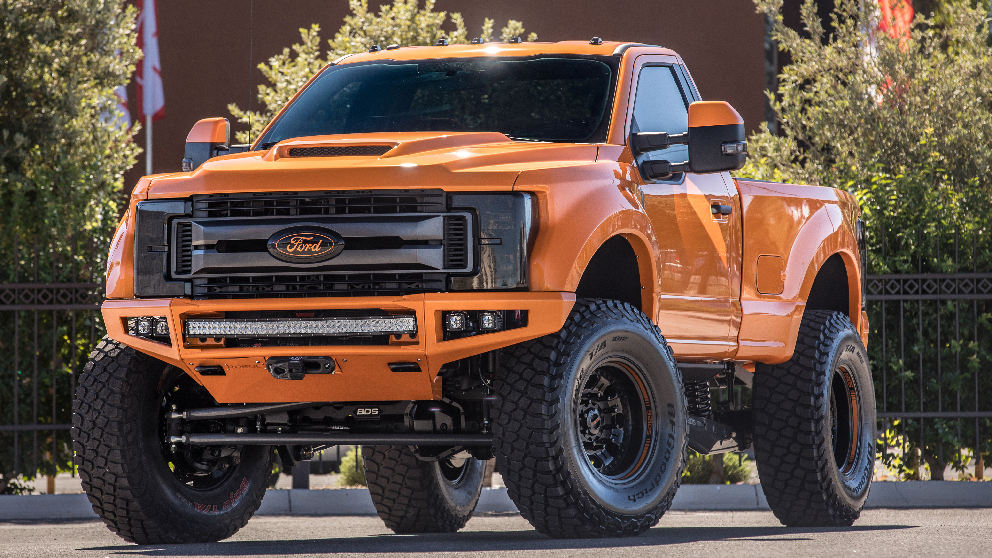 2017 Ford F 250 Super Duty Xlt By Bds Suspension Wallpaper Hd Car