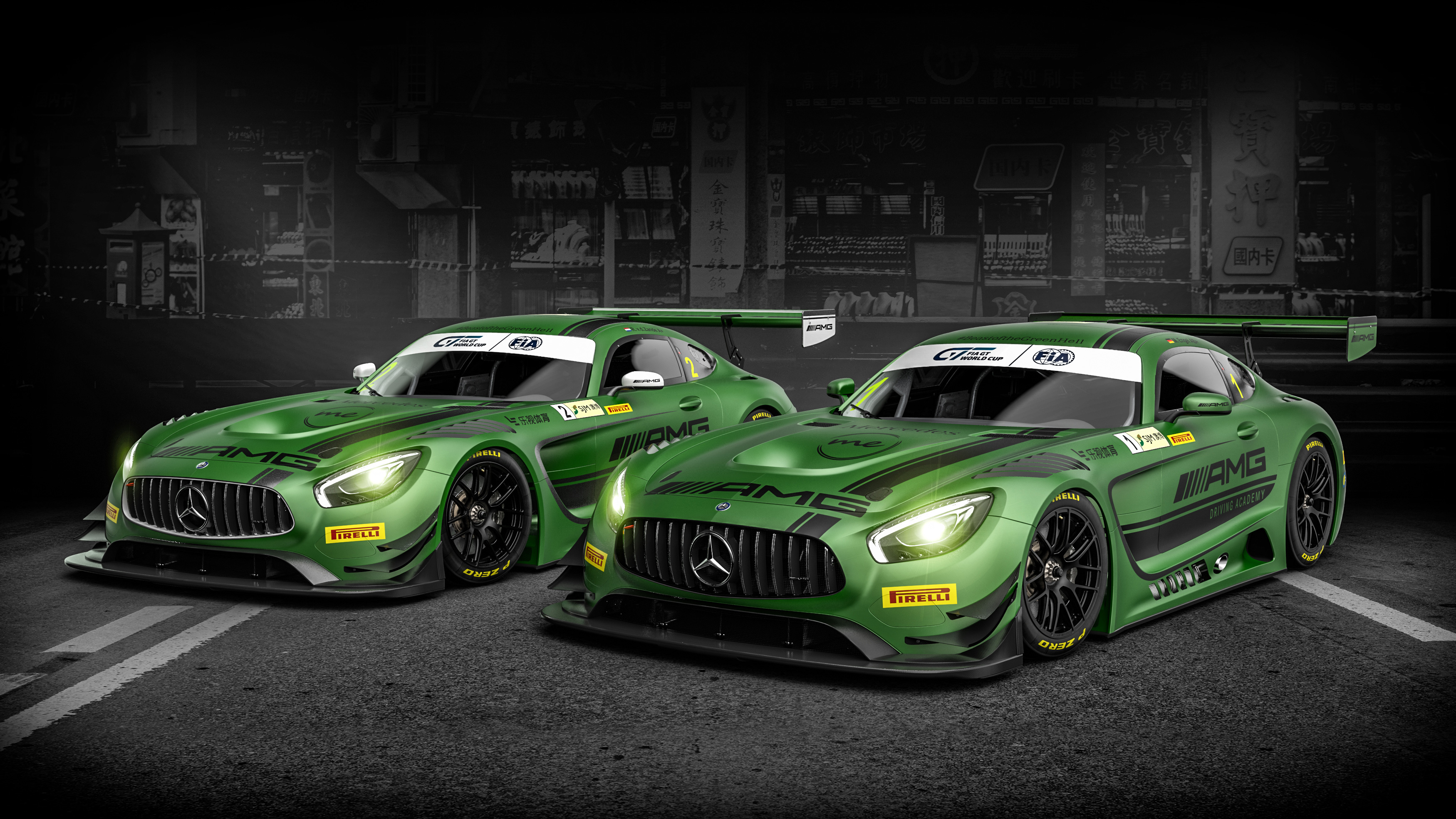 2017 Mercedes AMG GT3 Wallpaper HD Car Wallpapers ID 7149