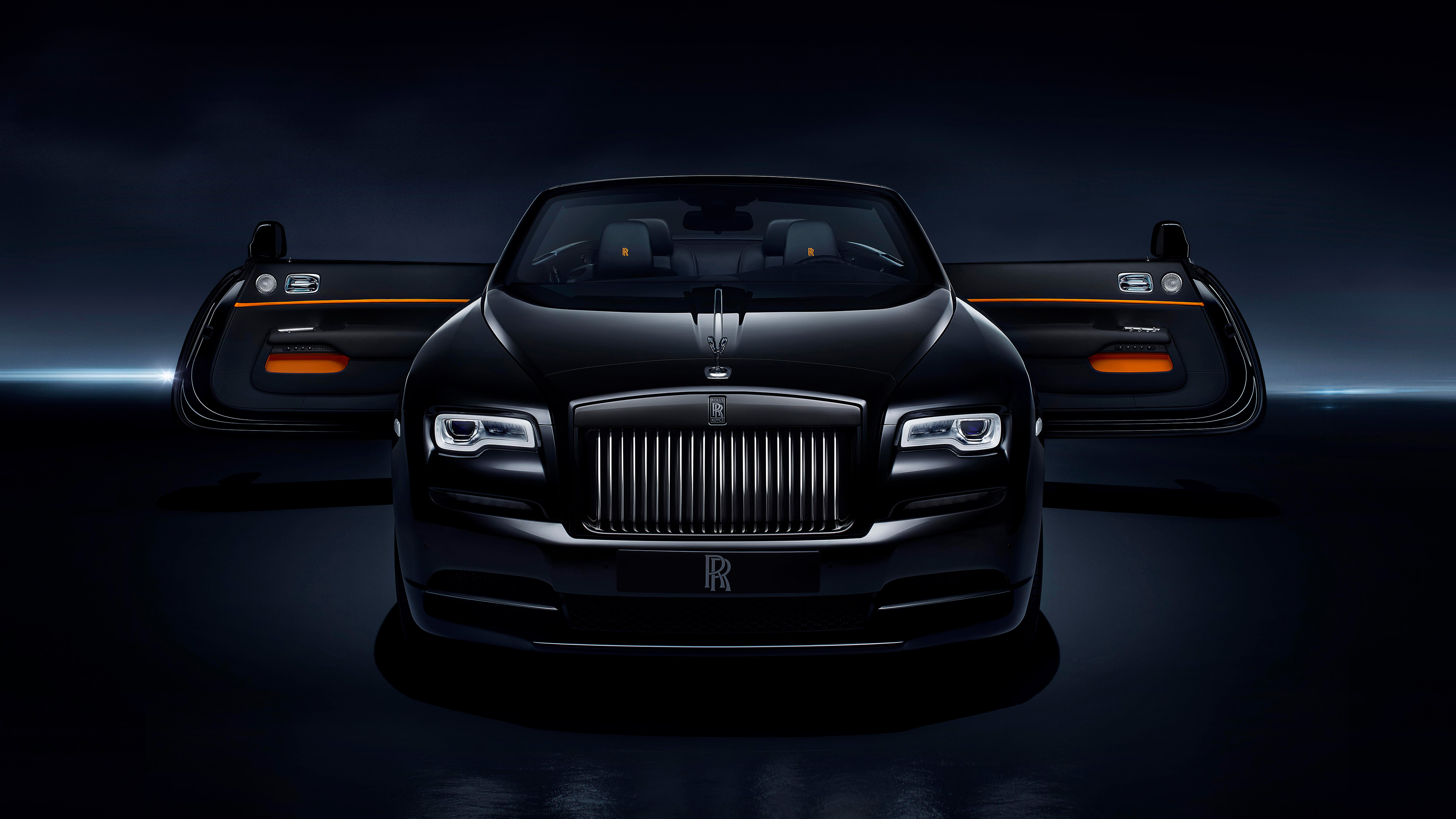 2017 Rolls Royce Dawn Black Badge 4K Wallpaper | HD Car ...