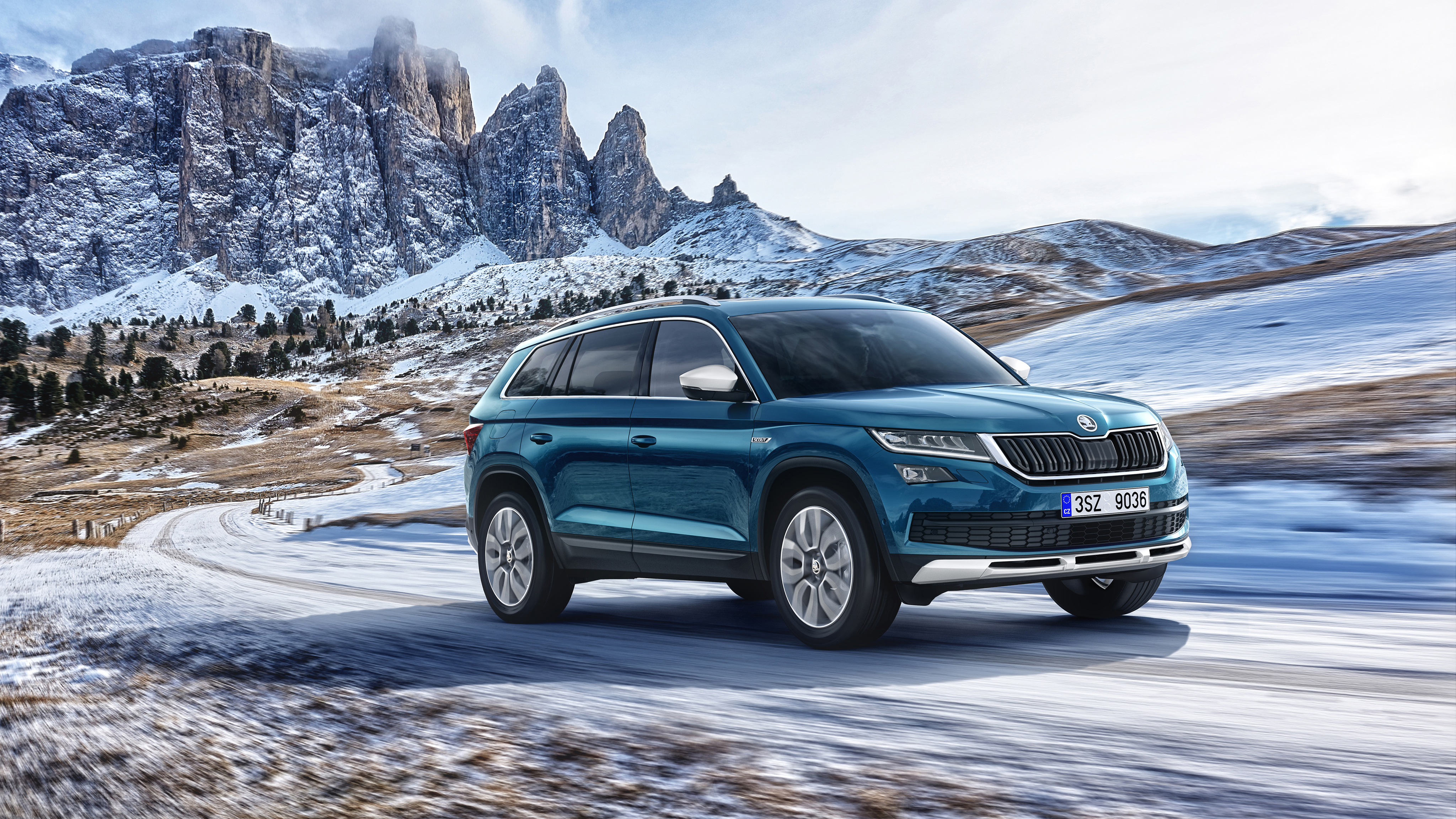 2017 Skoda Kodiaq Scout 4K Wallpaper | HD Car Wallpapers | ID #7437