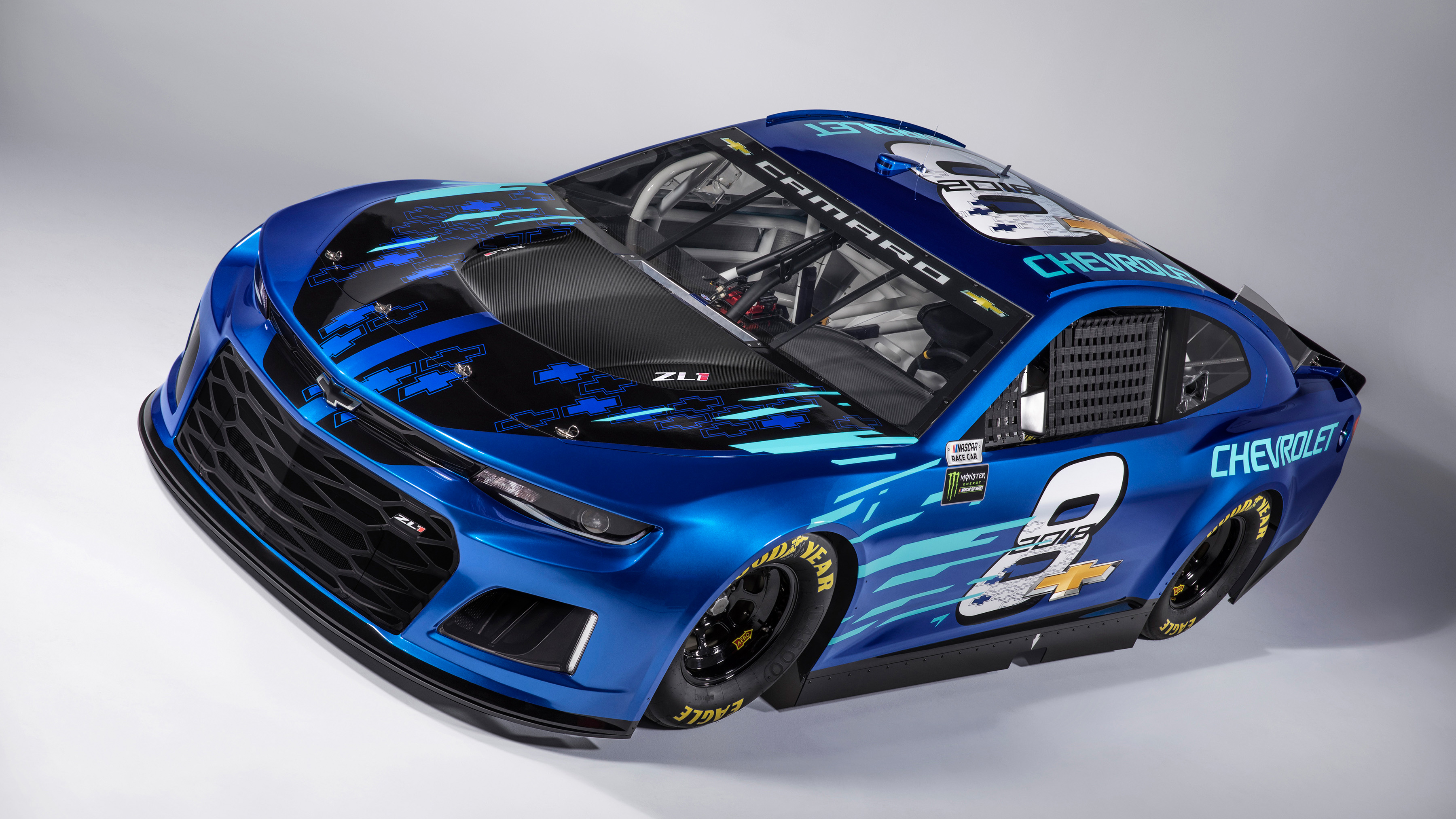 2018 Chevrolet Camaro ZL1 Nascar Race Car 4K Wallpaper ...