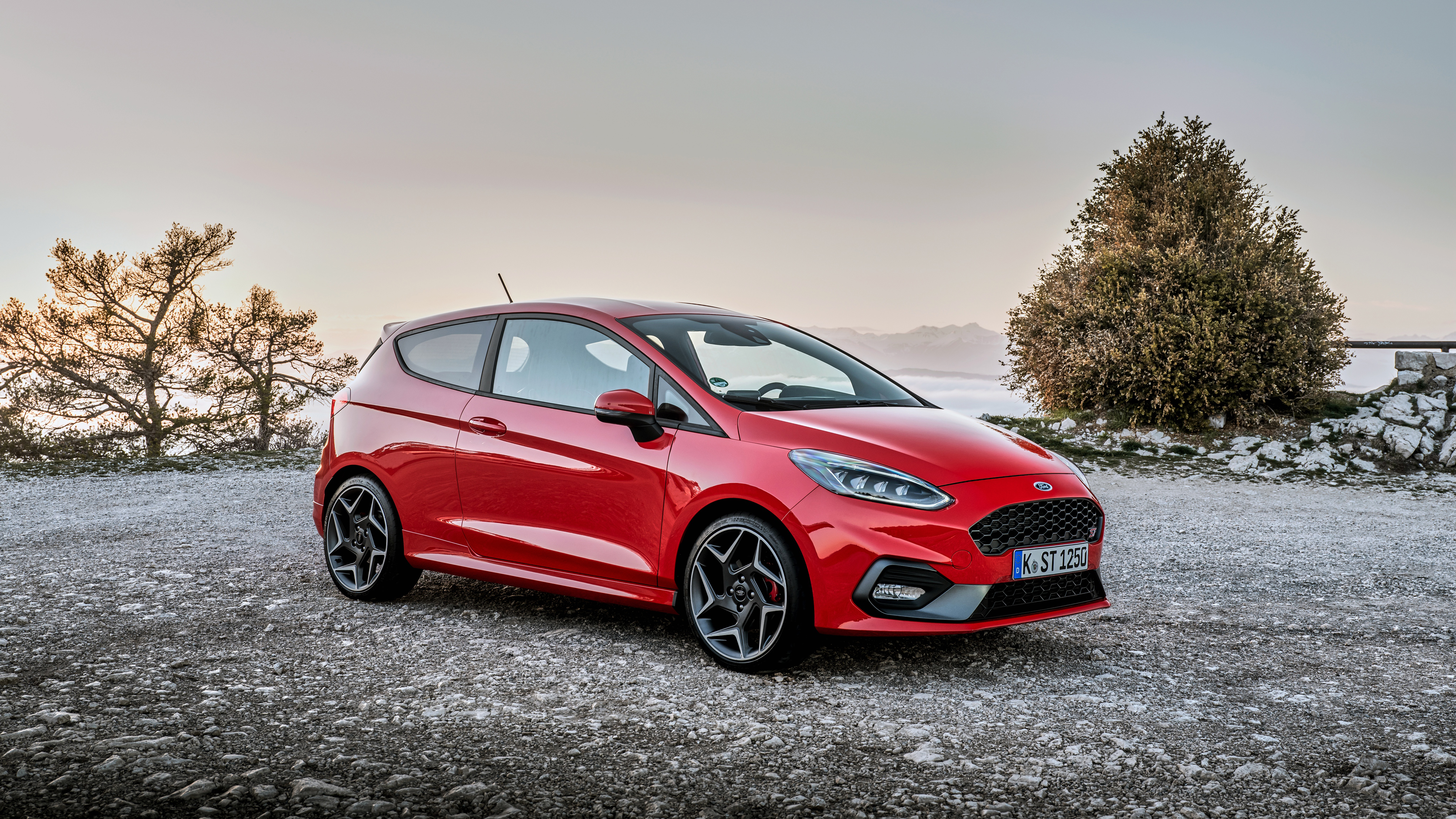 2022 Ford Fiesta ST 3 Door 4K Wallpaper HD Car 