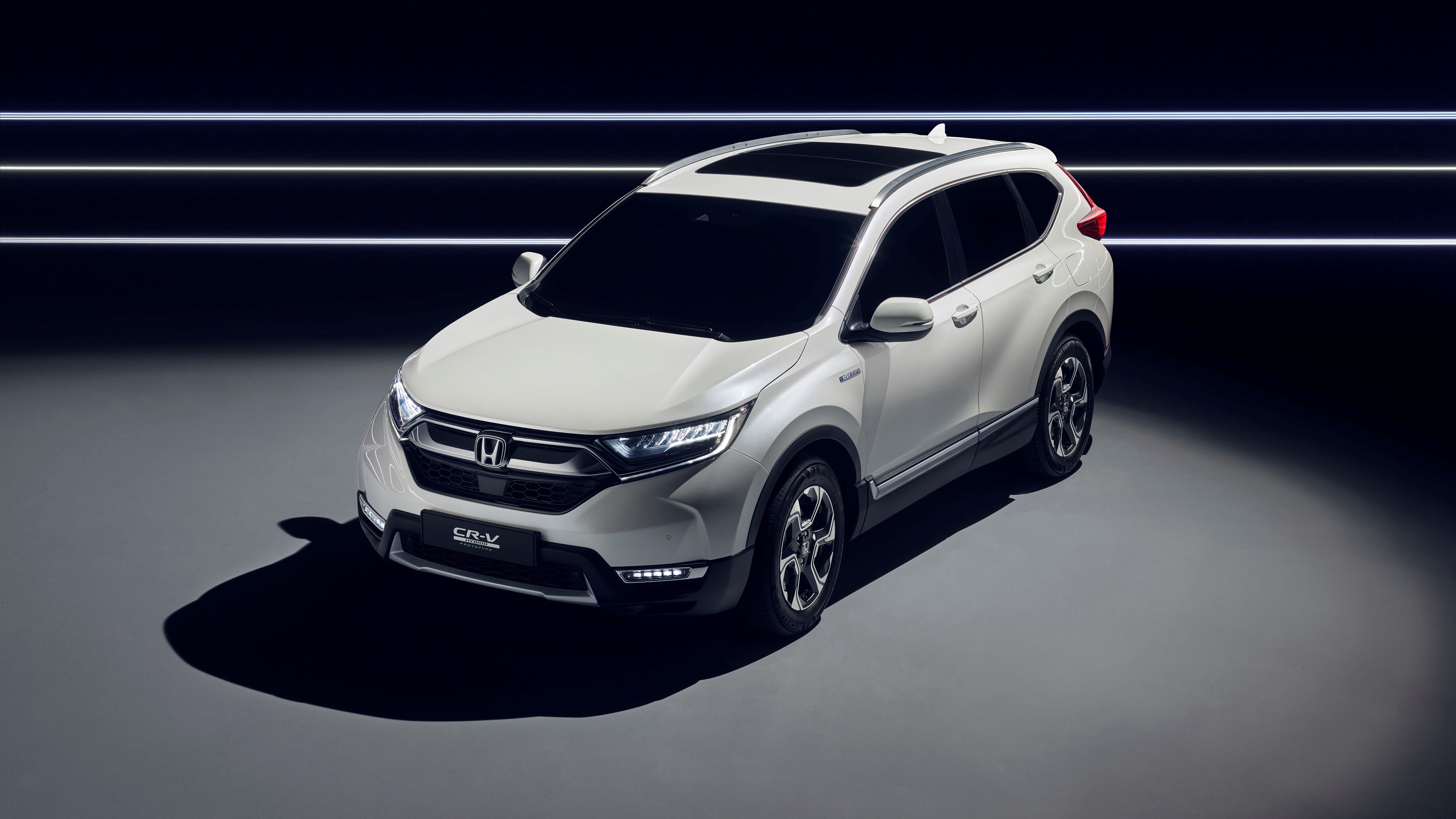 2018 Honda Cr V Hybrid Prototype 4k 2 Wallpaper Hd Car Wallpapers Id 8452