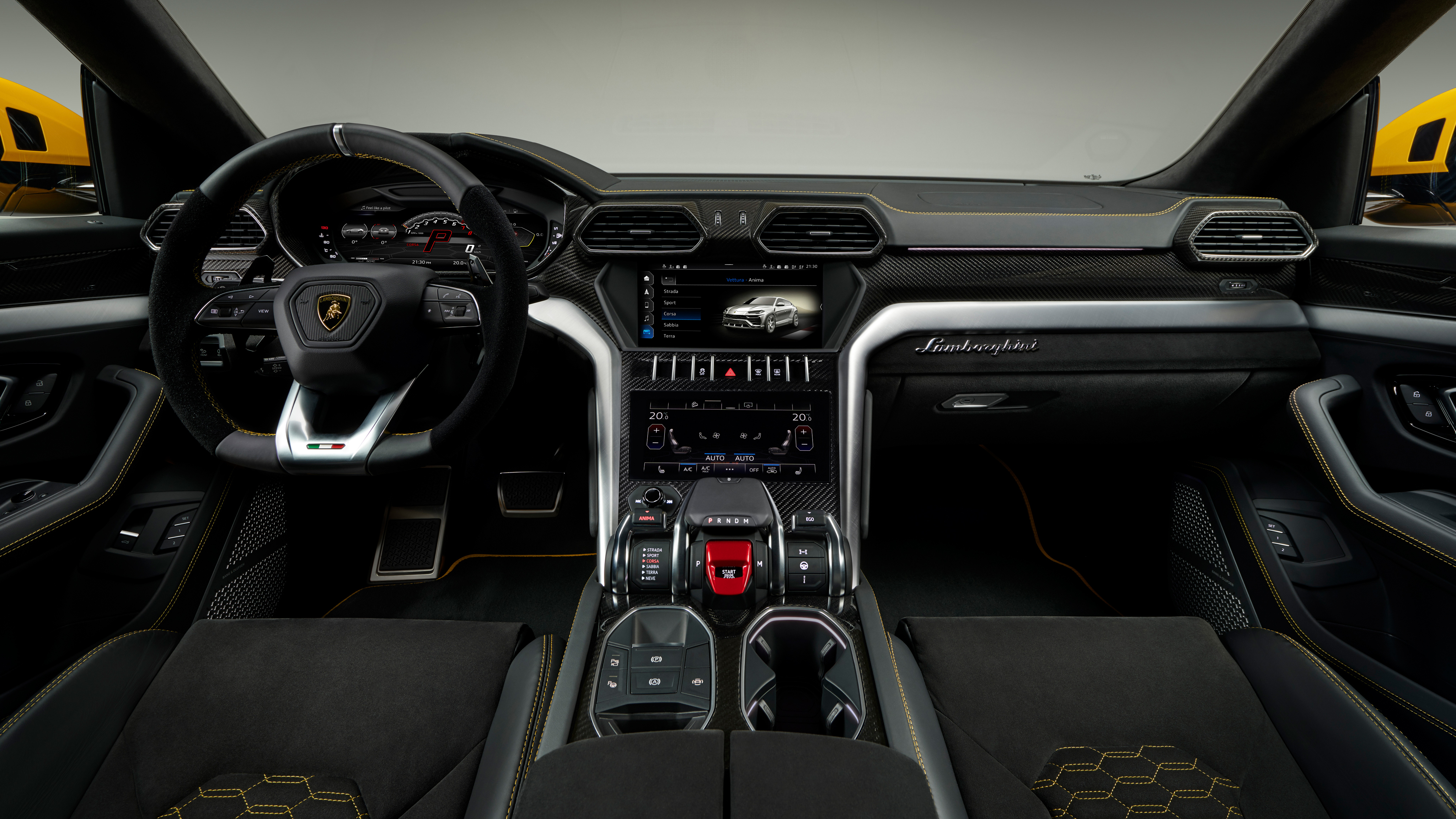 2018 Lamborghini Urus Interior 4K Wallpaper - HD Car Wallpapers #9219