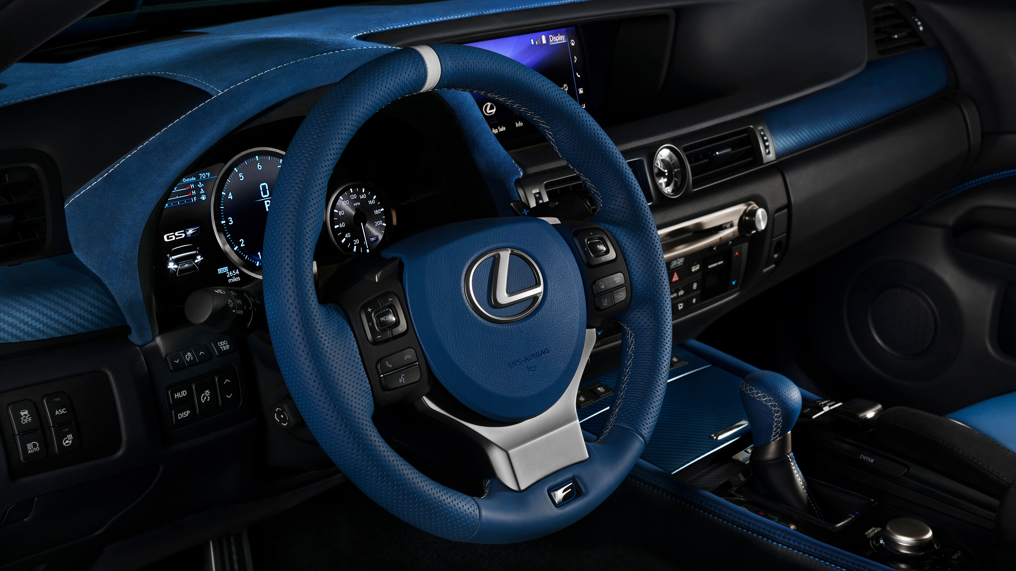 2018 Lexus Gs F 10th Anniversary Limited Interior Wallpaper