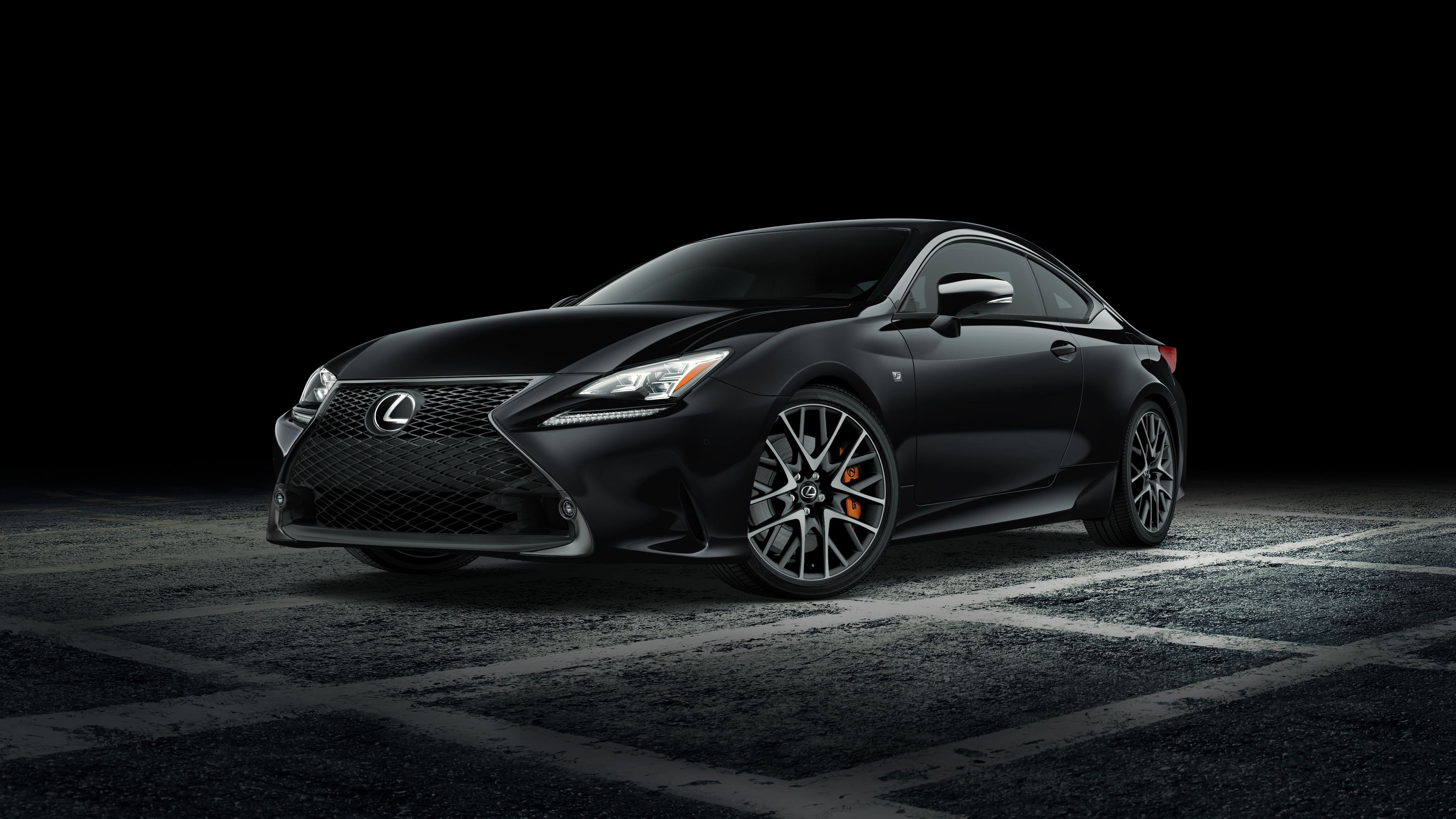 18 Lexus Rc 350 F Sport Black Line 4k Wallpaper Hd Car Wallpapers Id 99