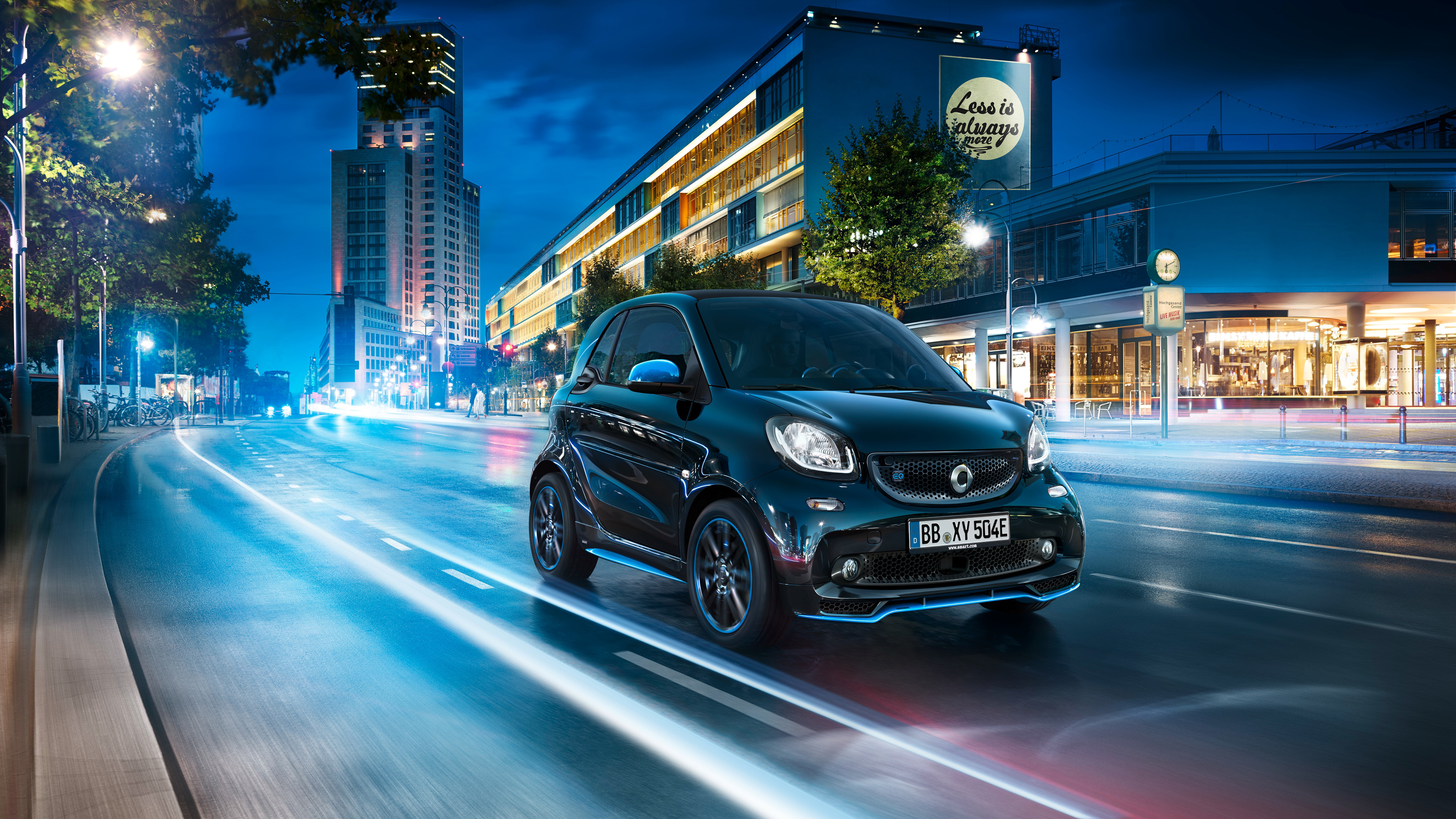 2018 smart EQ Fortwo Edition Nightsky Coupe 4K Wallpaper | HD Car
