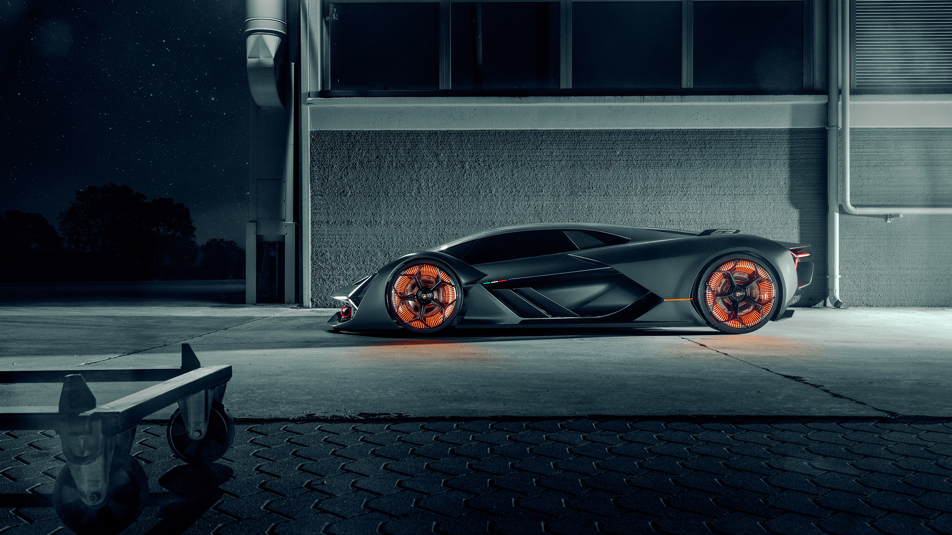 2019 Lamborghini Terzo Millennio 4K Wallpaper | HD Car Wallpapers | ID