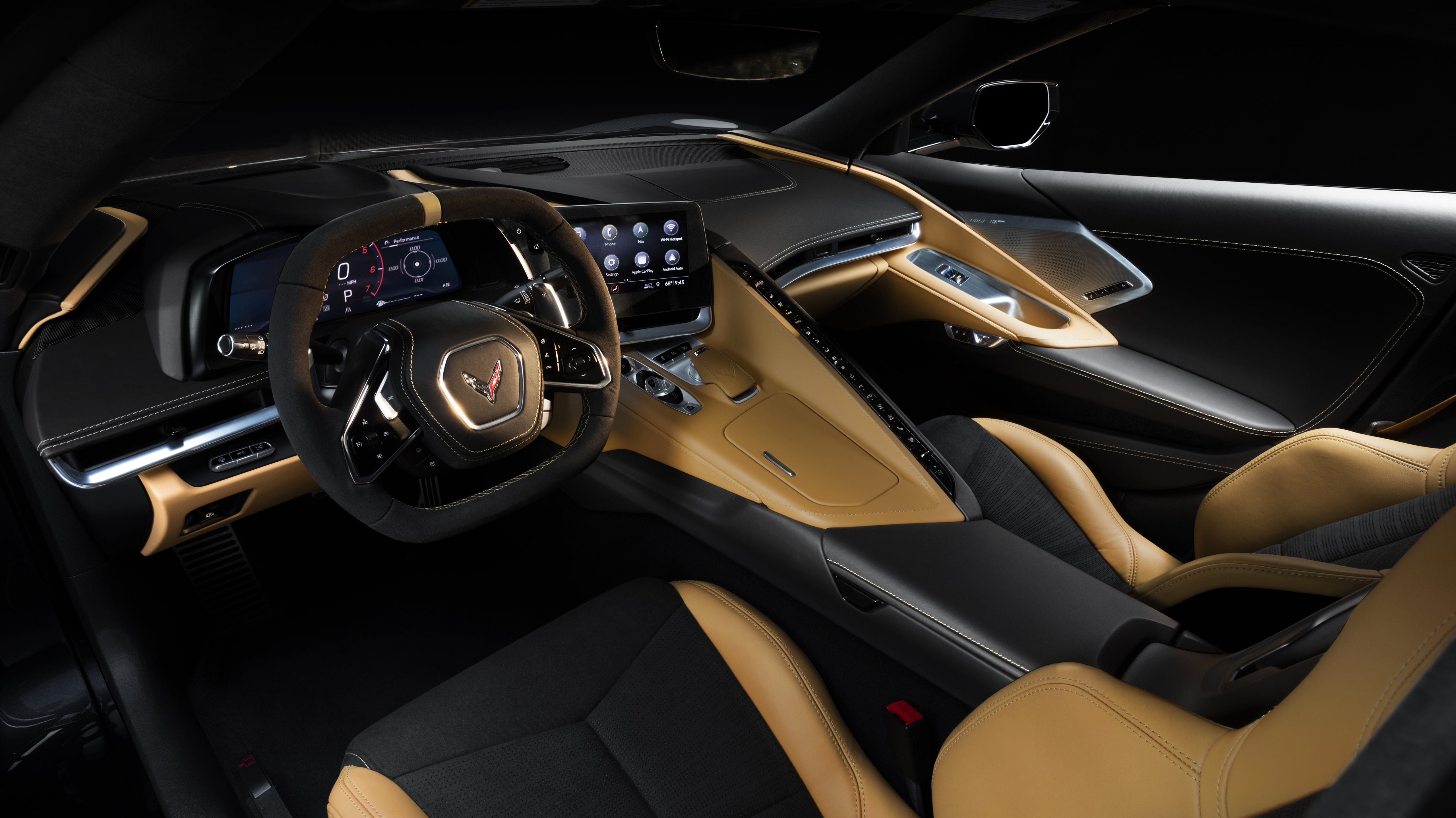 2020 Chevrolet Corvette Stingray Z51 Interior 4k Wallpaper