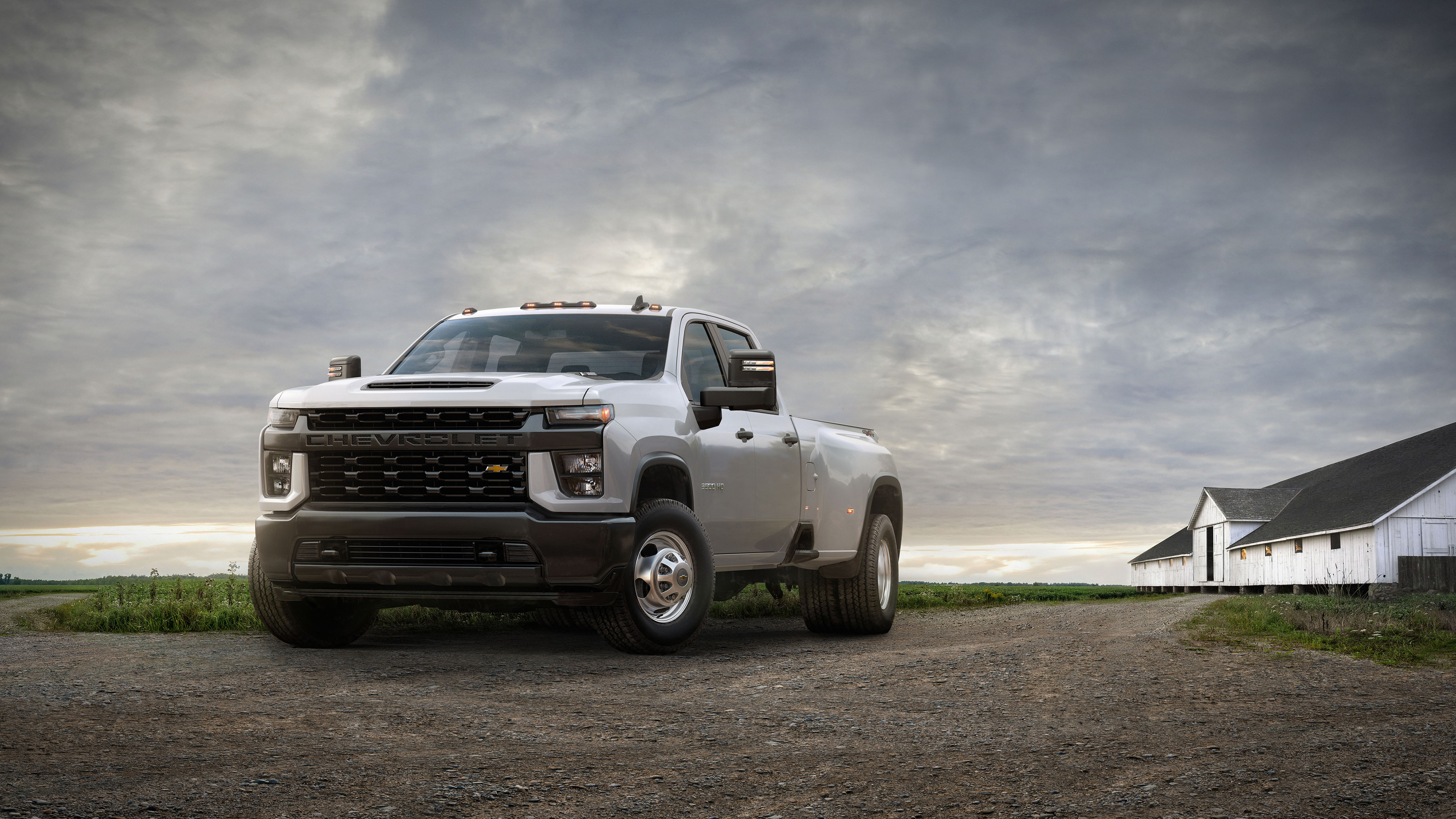 2020 Chevrolet Silverado 3500 HD DRW Work Truck 4K Wallpaper | HD Car