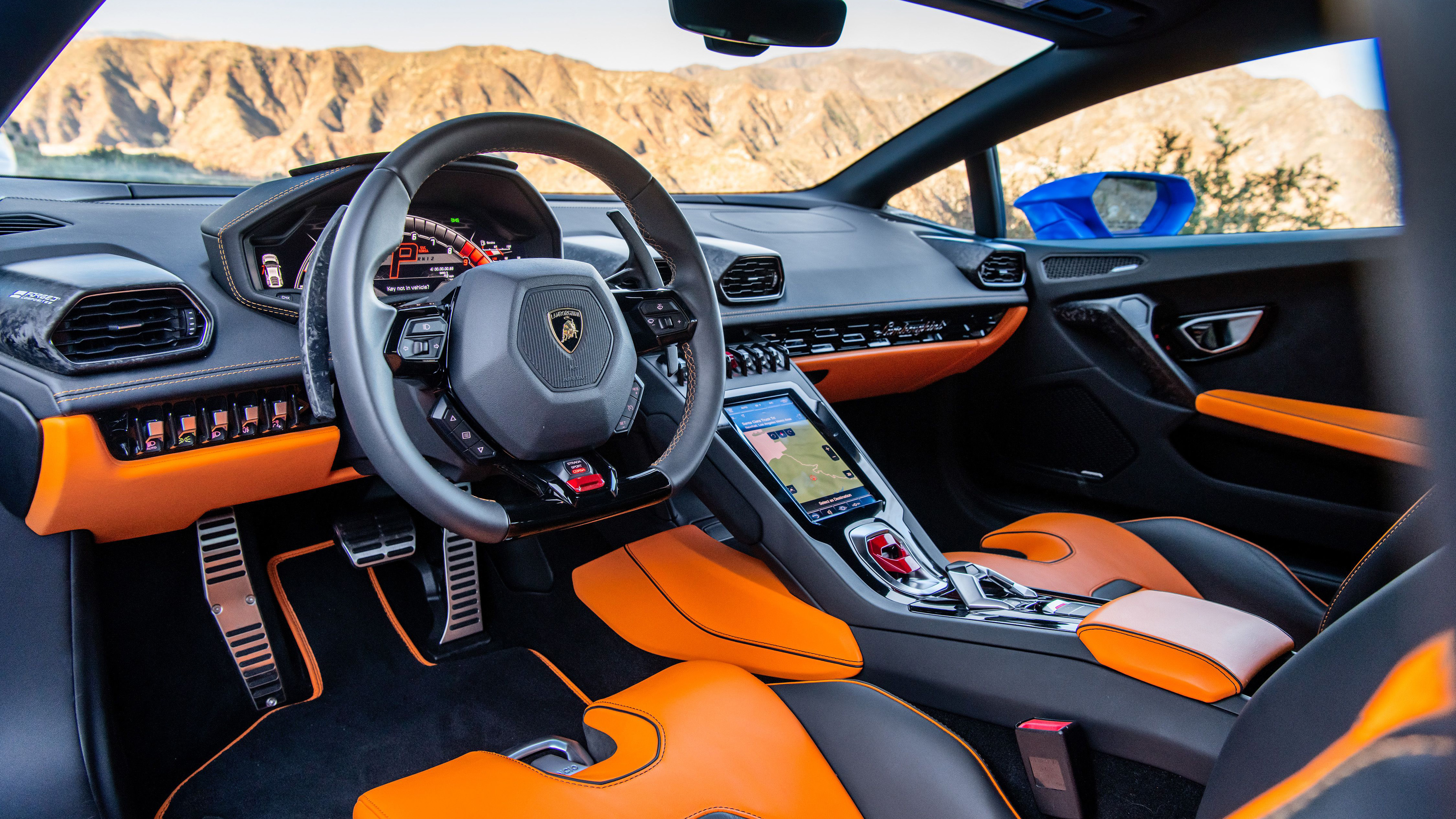 2020 Lamborghini Huracán EVO RWD Interior Wallpaper - HD Car Wallpapers  #15752