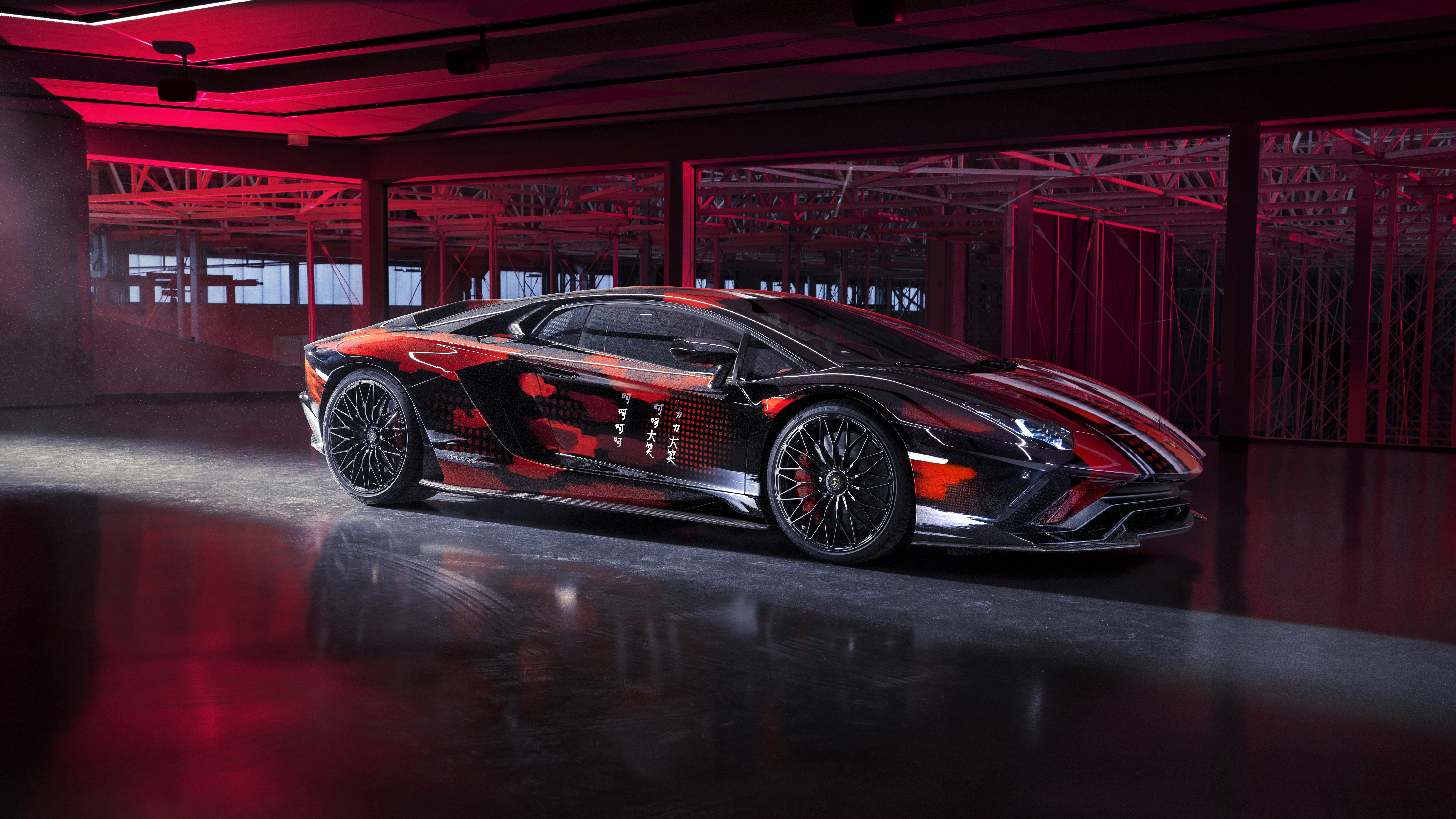 2021 Lamborghini Aventador S by Yohji Yamamoto 4K 8K 3 Wallpaper | HD