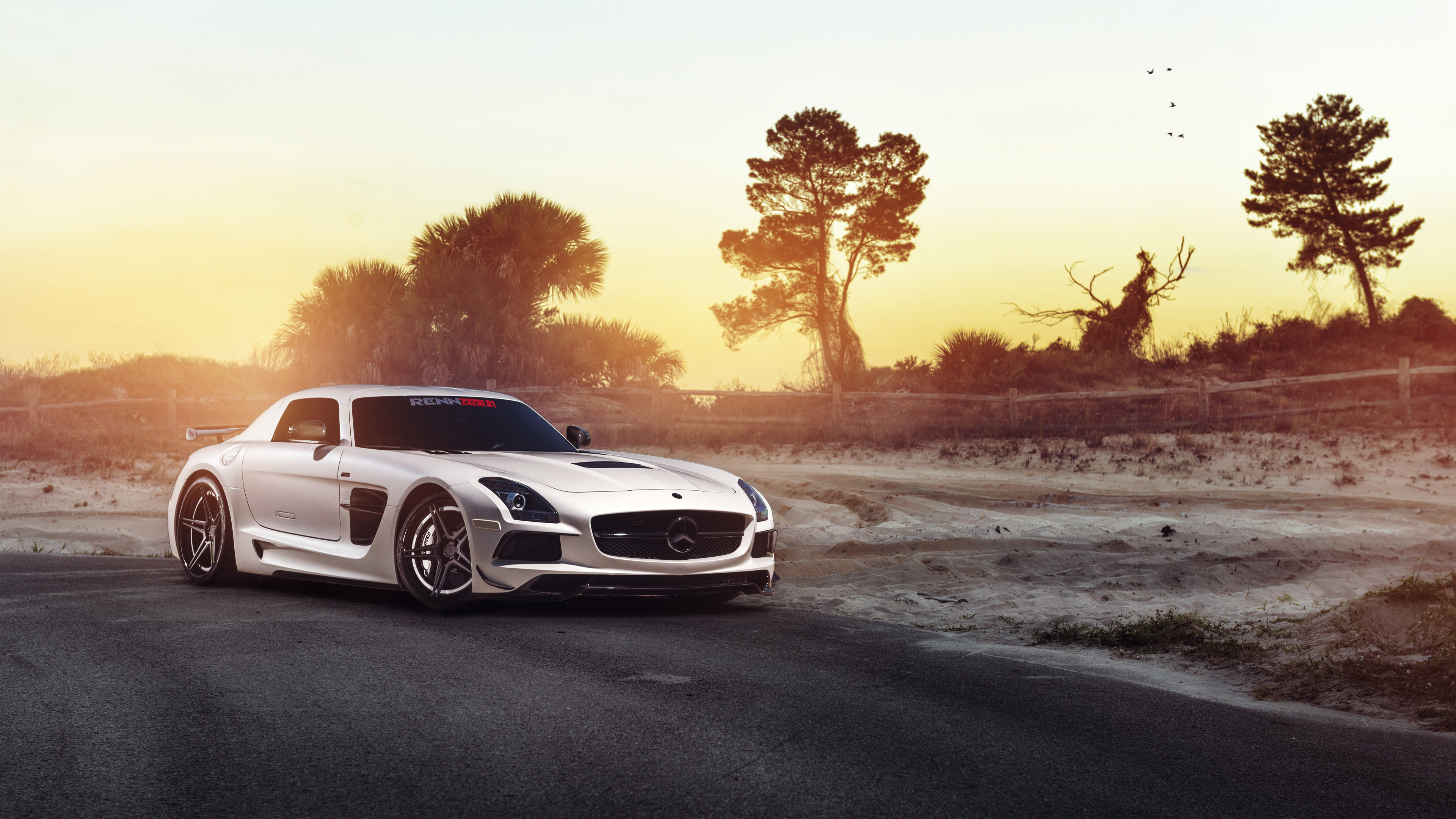 Adv1 Renntech Mercedes Sls Black Series Wallpaper Hd Car Wallpapers Id 5568