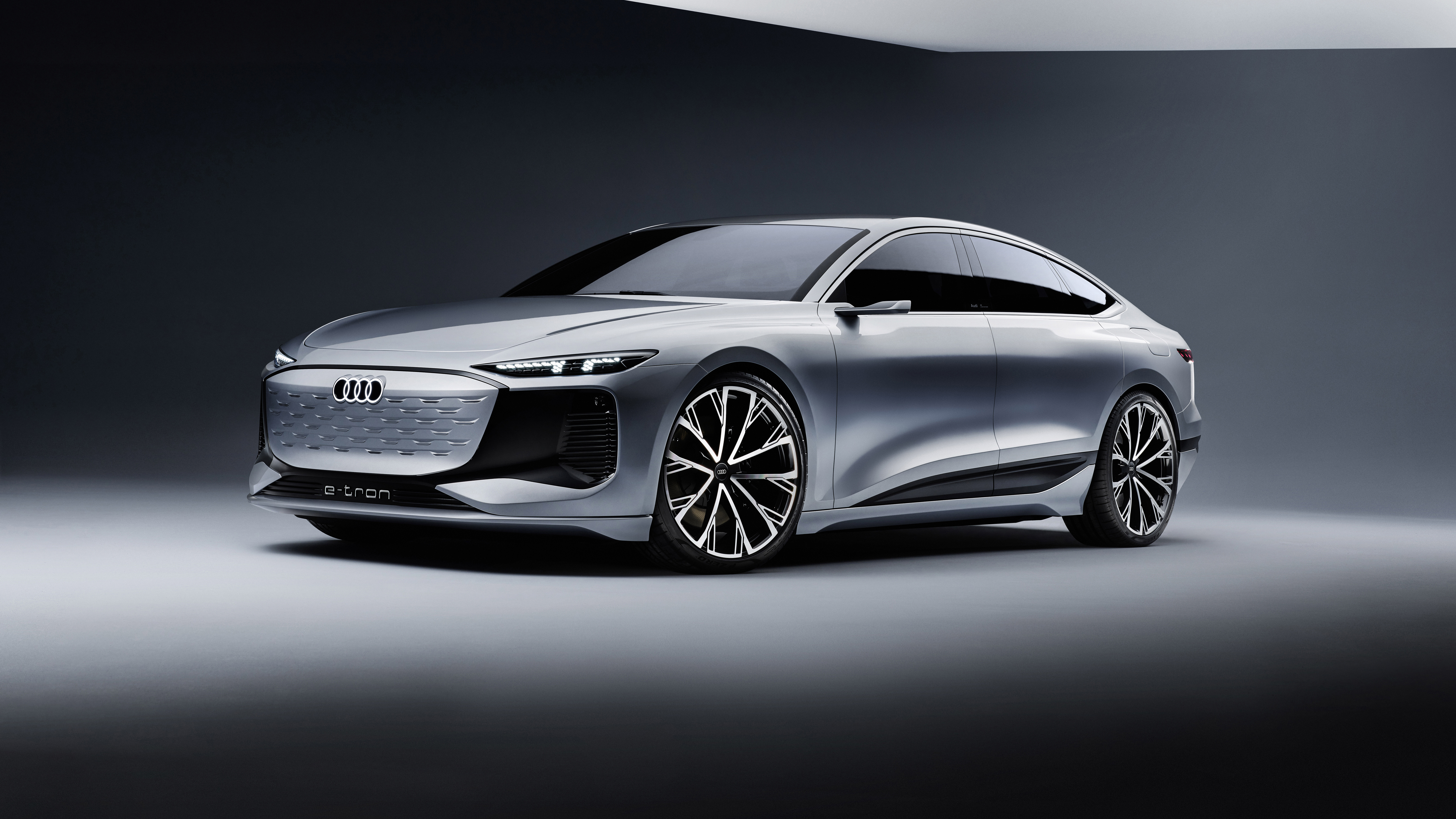 Audi A6 e-tron Concept 2021 4K 8K 3 Wallpaper - HD Car Wallpapers