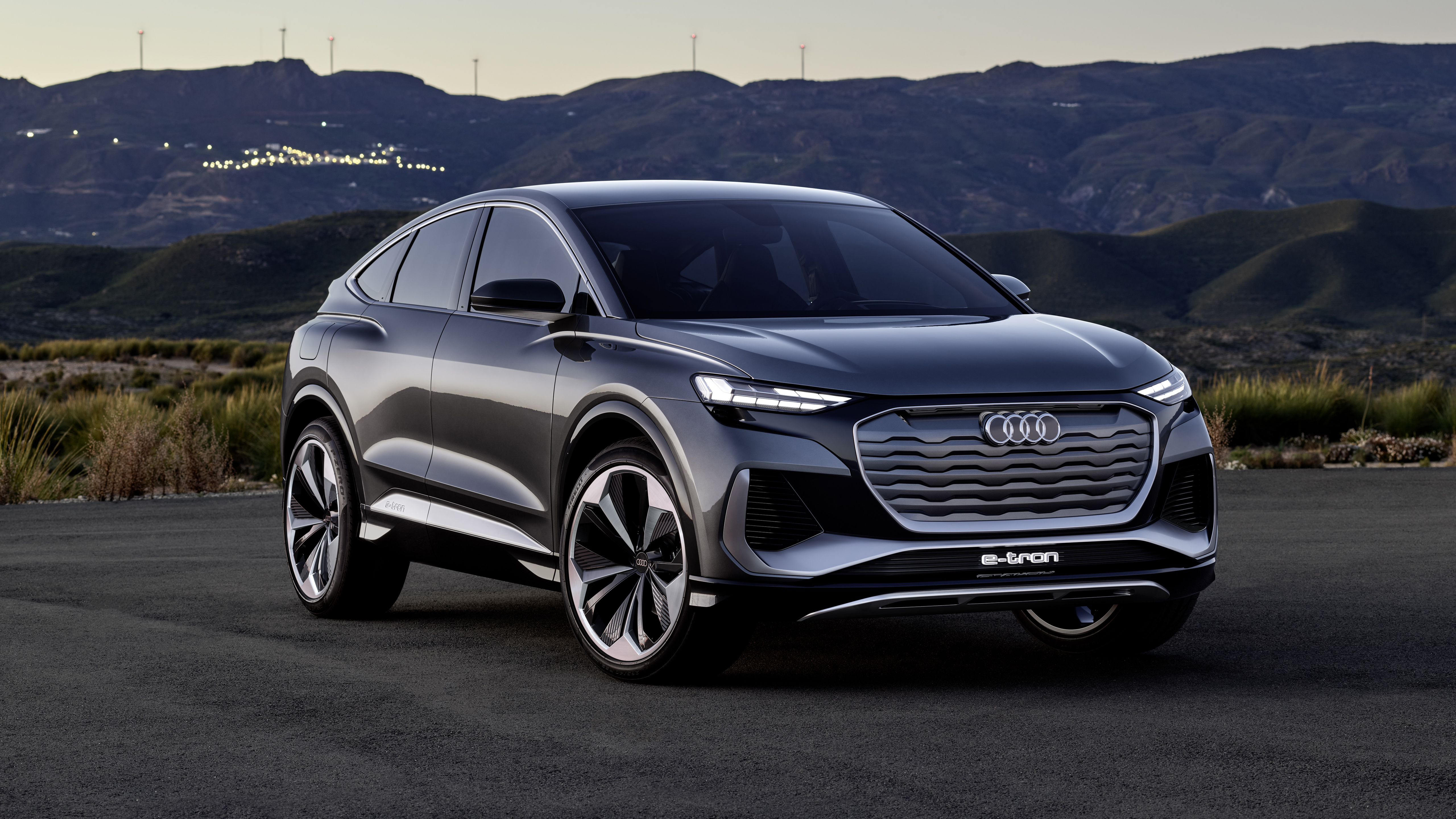 Audi Q4 Sportback E Tron Concept 2020 5k 6 Wallpaper Hd Car Wallpapers Id 15123